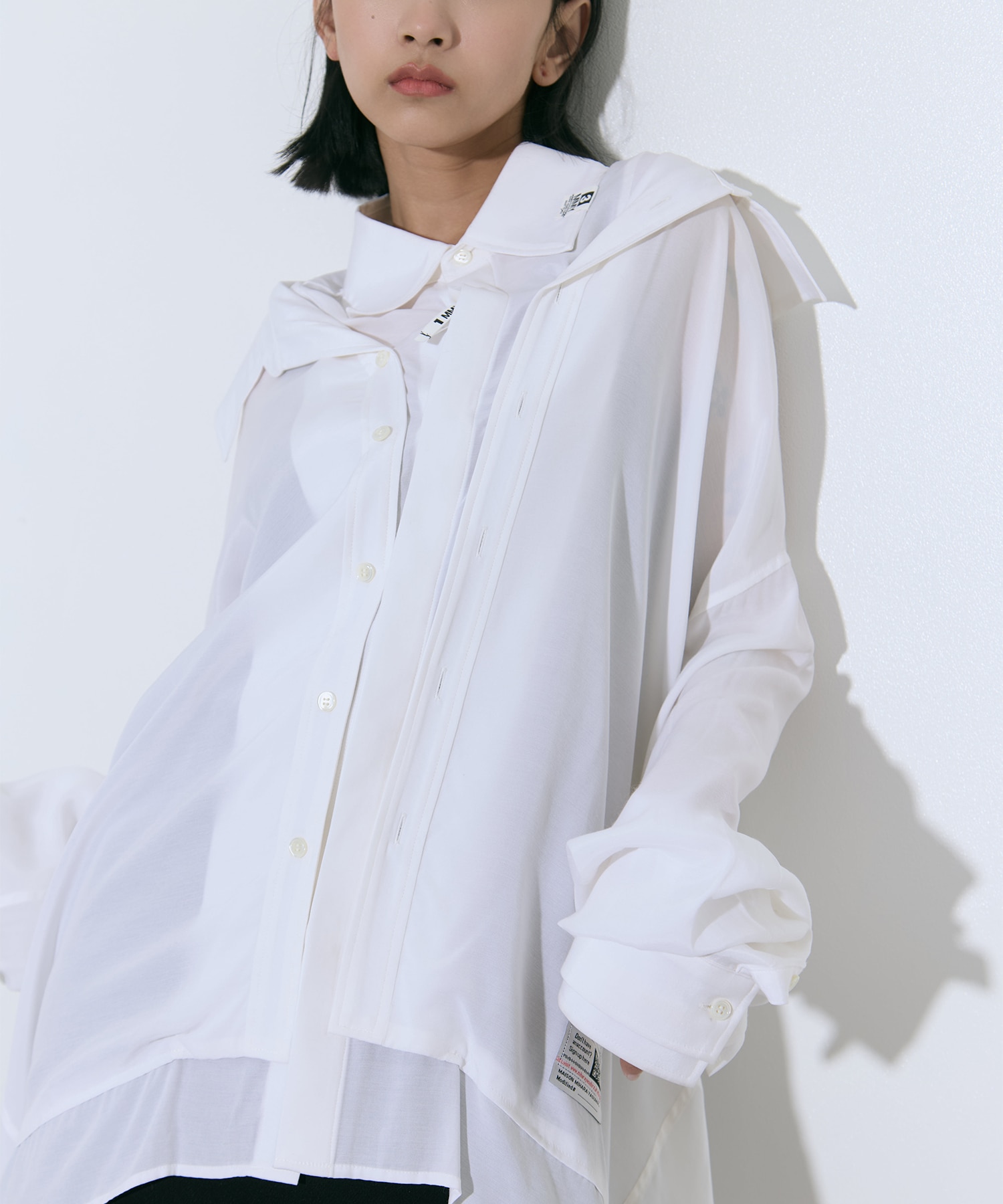 DOUBLE LAYERED SHIRTS Maison MIHARA YASUHIRO