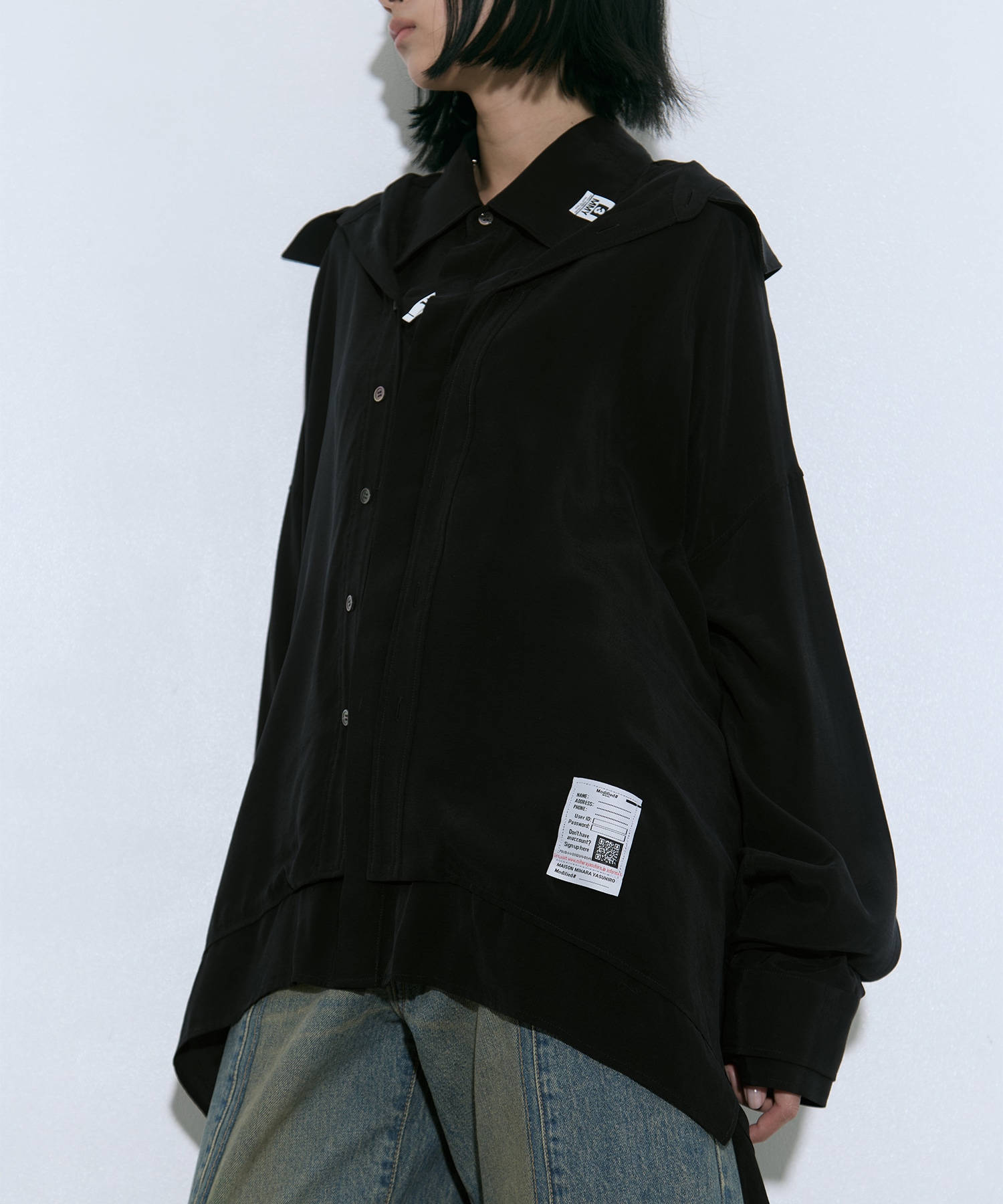 DOUBLE LAYERED SHIRTS Maison MIHARA YASUHIRO