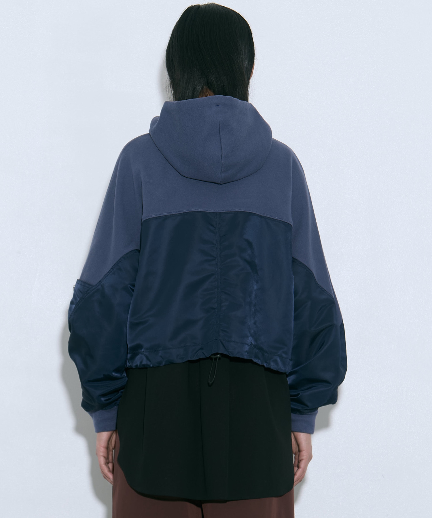 Cotton nylon hoodie TOGA