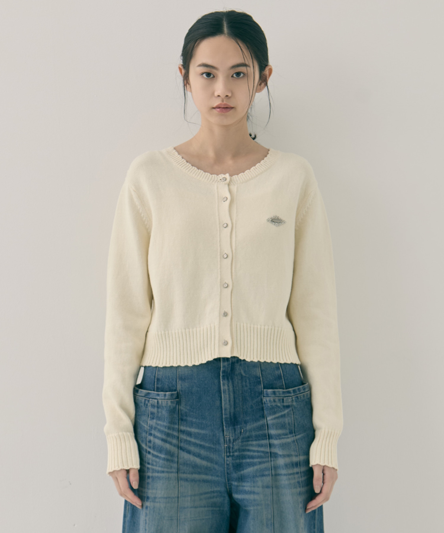 Cupid in HEAVEN crochet knit cardigan tanakadaisuke