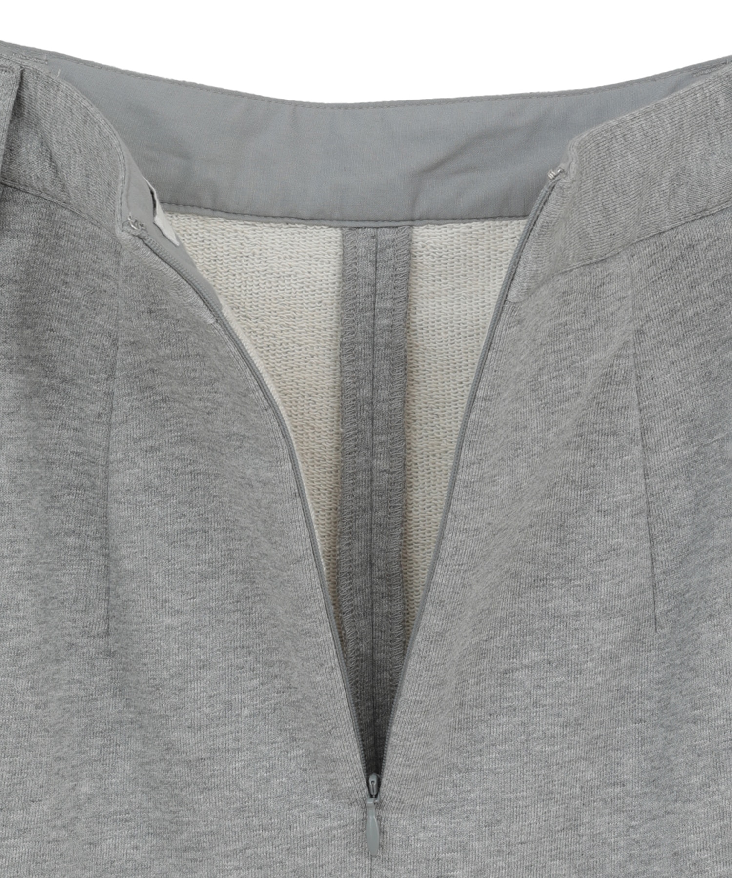 CIRCLE CUT SWEAT SKIRT CLANE