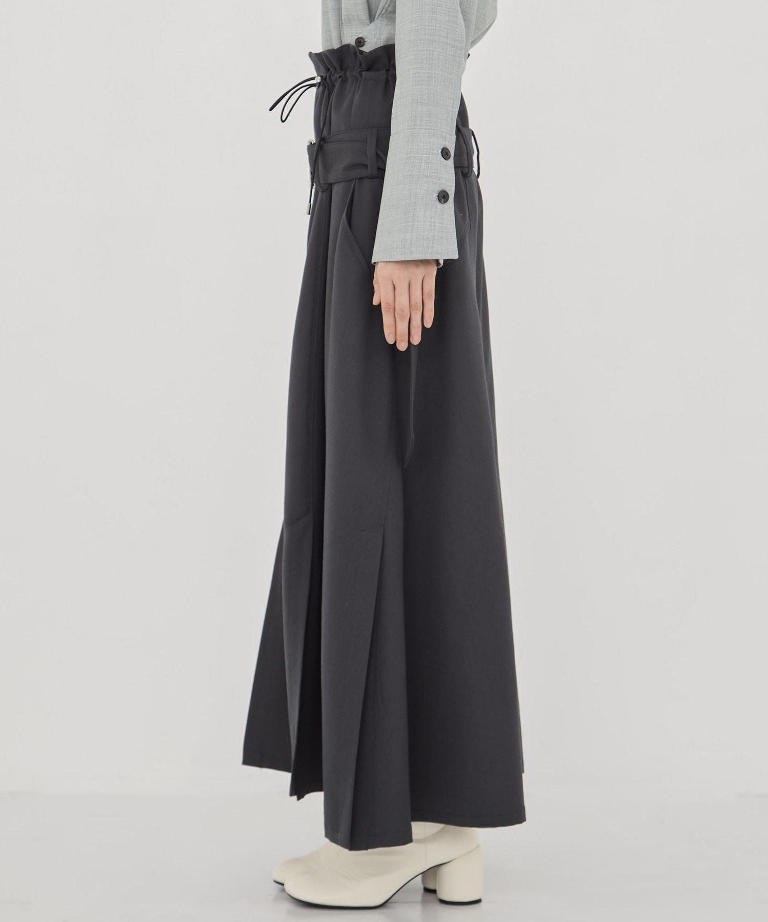 別注 Draw Code Belt Skirt UJOH