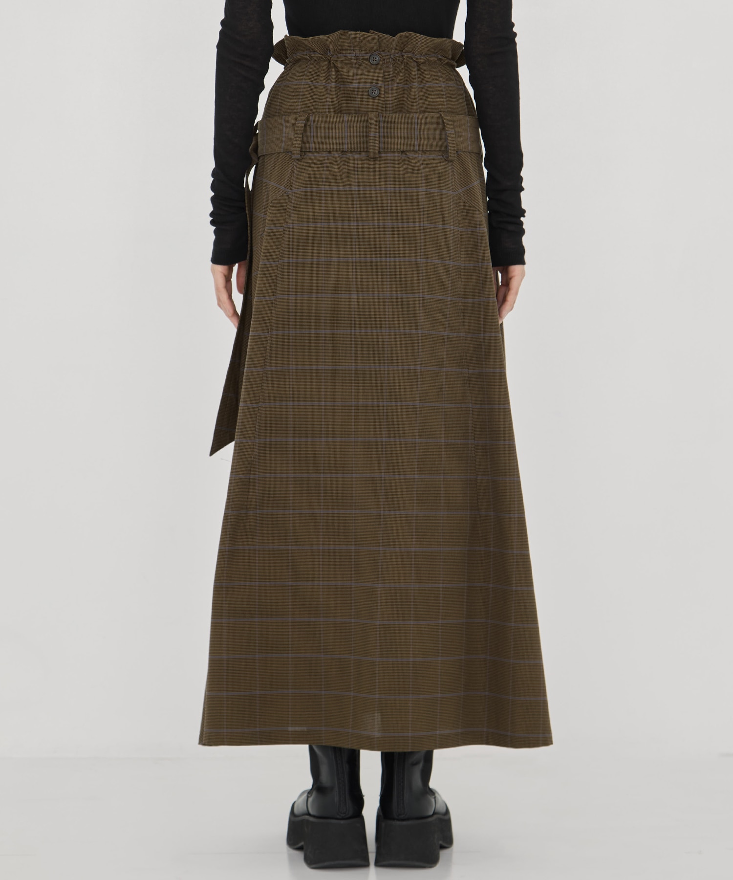 別注 Draw Code Belt Skirt UJOH