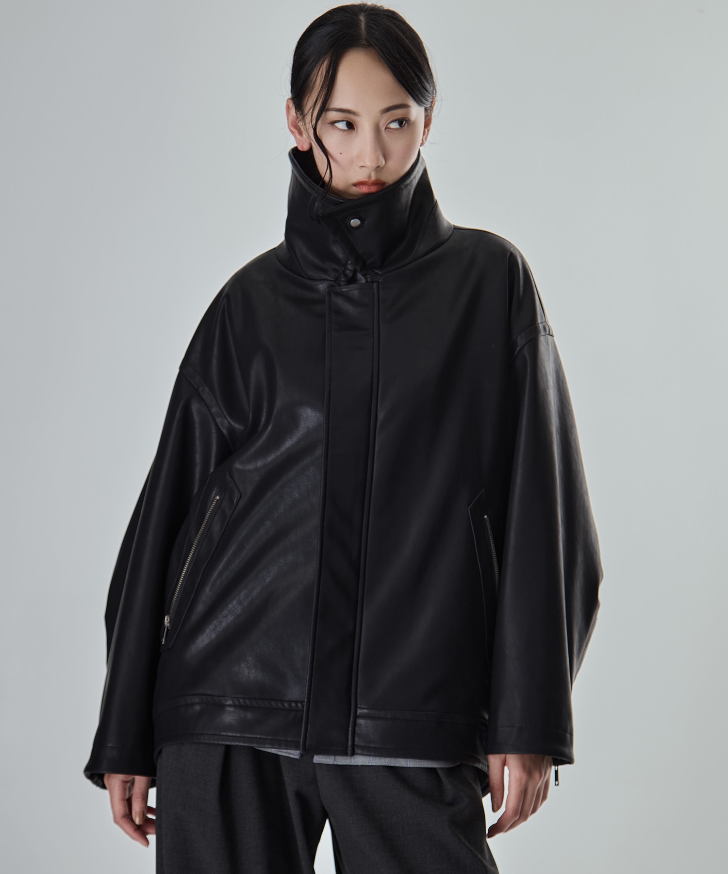 Vintage Leather Blouson STUDIOUS