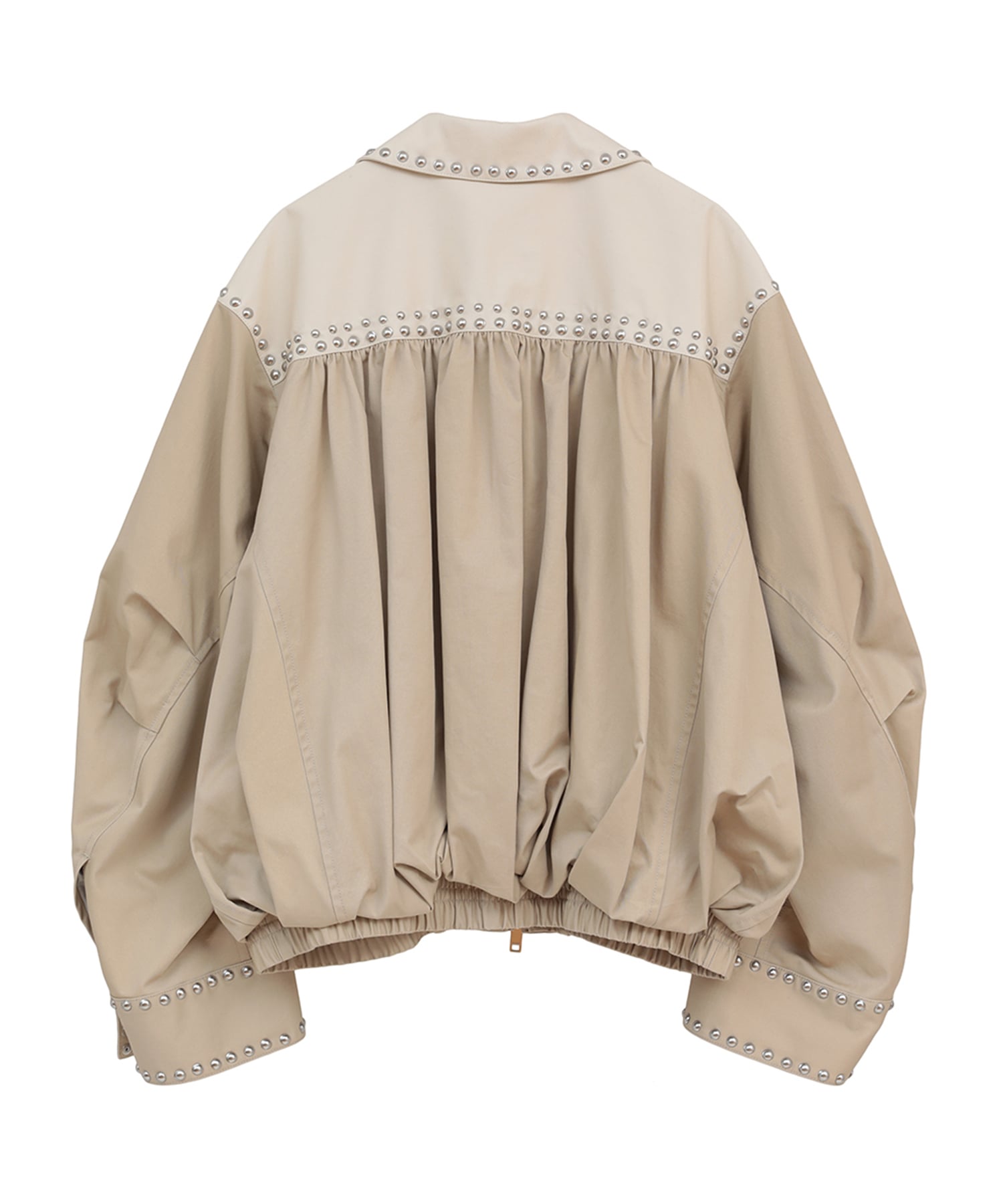 W COLOR STUDDED DRIZZLER JACKET CLANE