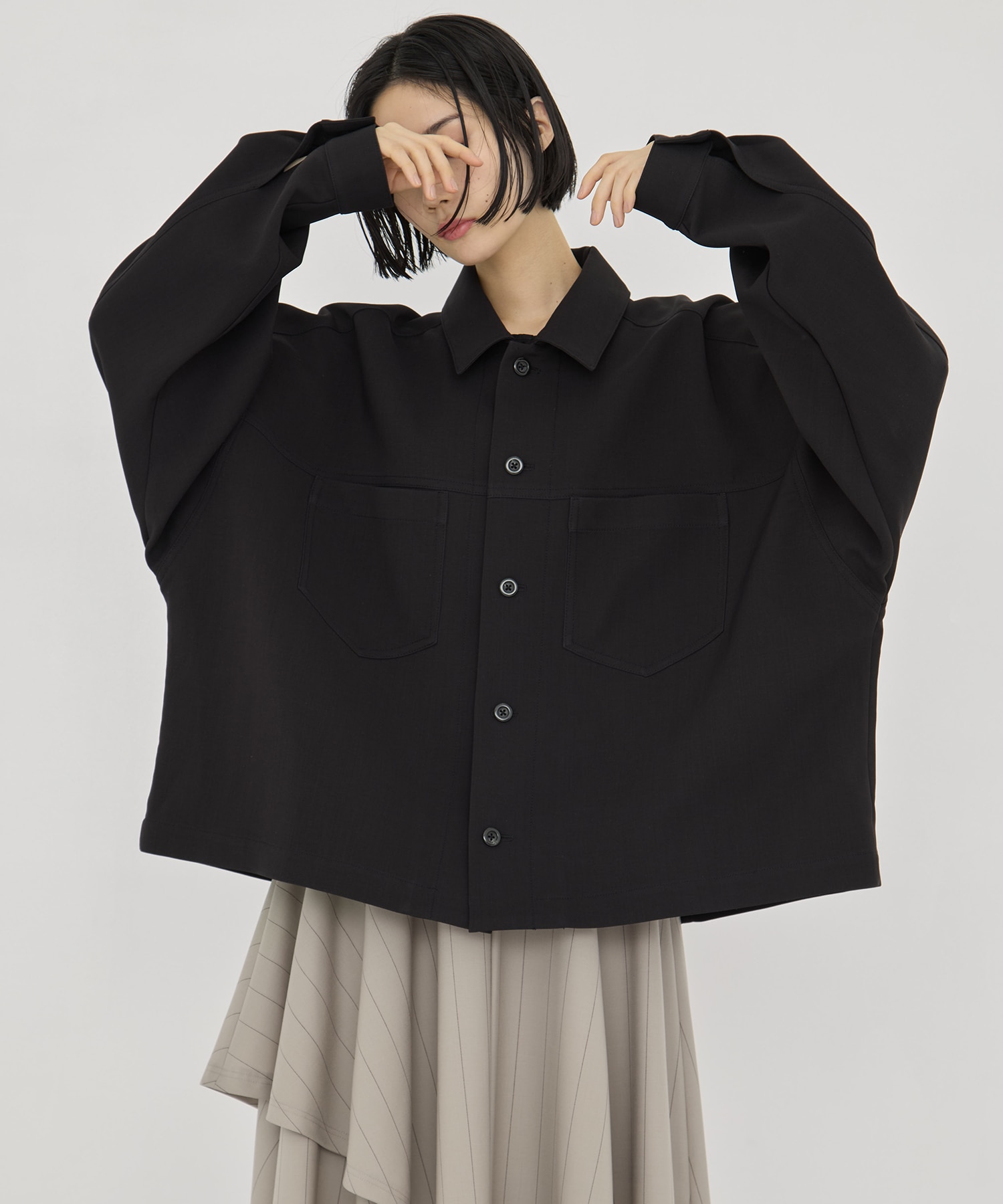 Cropped BOX Blouson UJOH