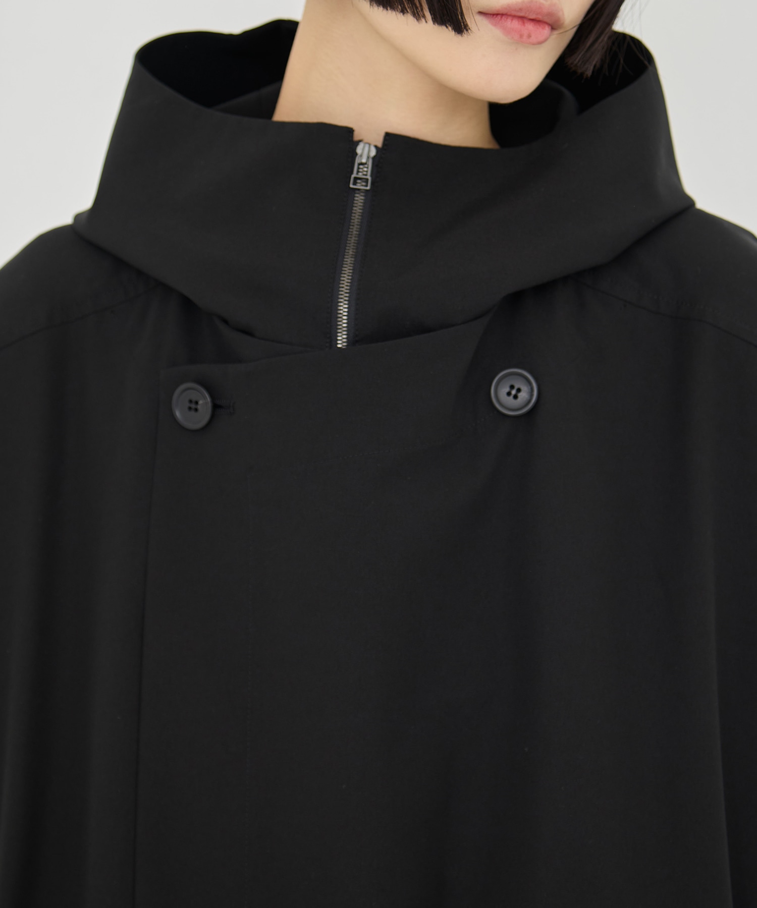 リサイクルナイロンタスランレイヤードブルゾン VACHEMENT