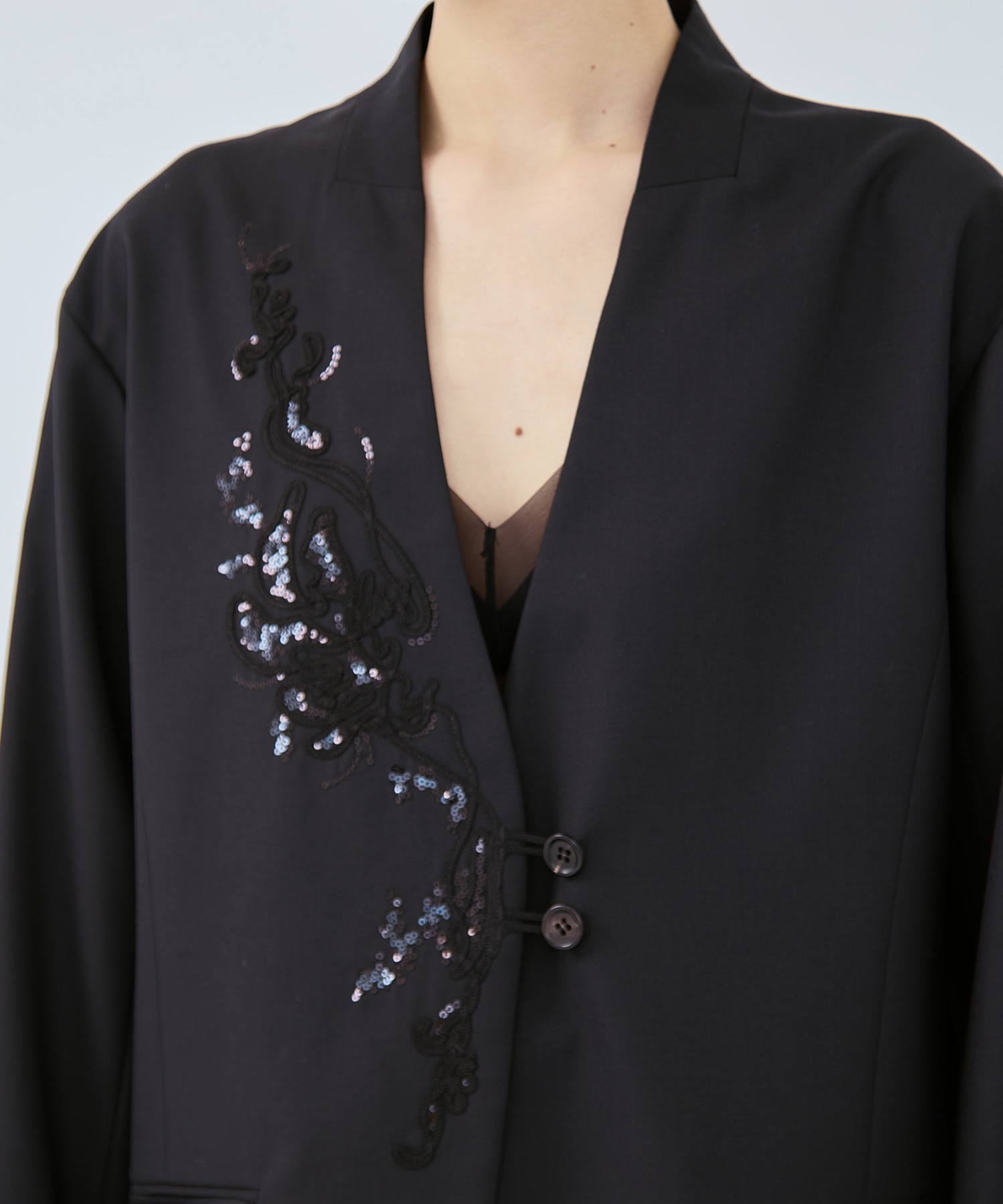 Veil embroidered jacket MURRAL