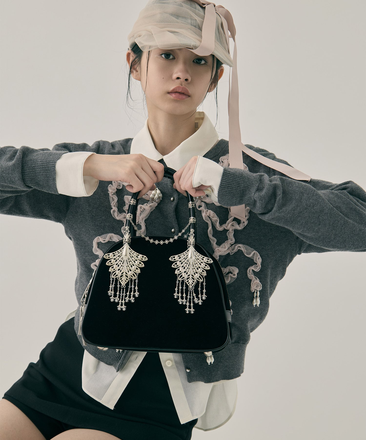 wing bijou hand bag tanakadaisuke