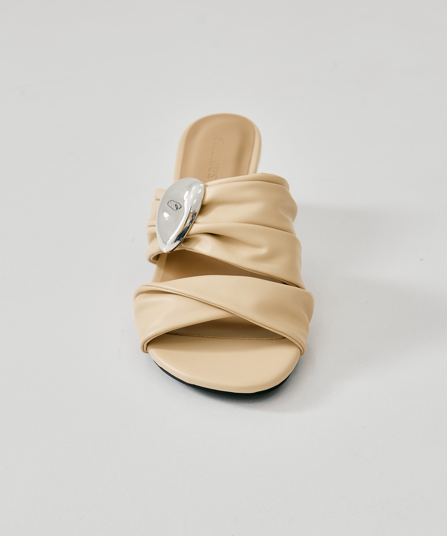 Twisted Vegan Leather Sandals STUDIOUS