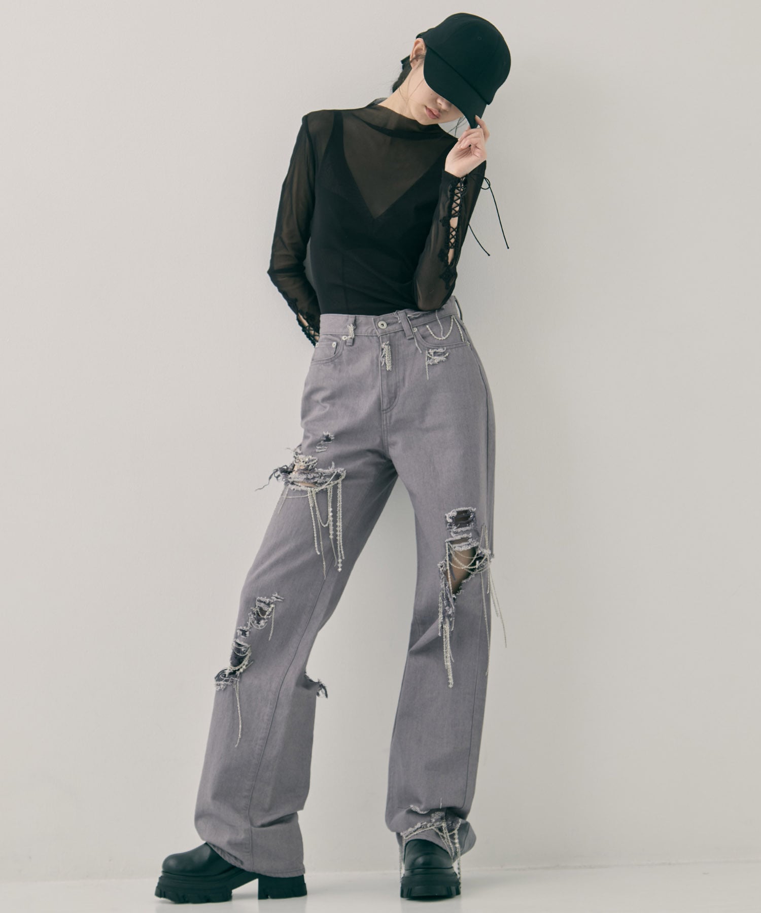 別注 China ribbon cap tanakadaisuke