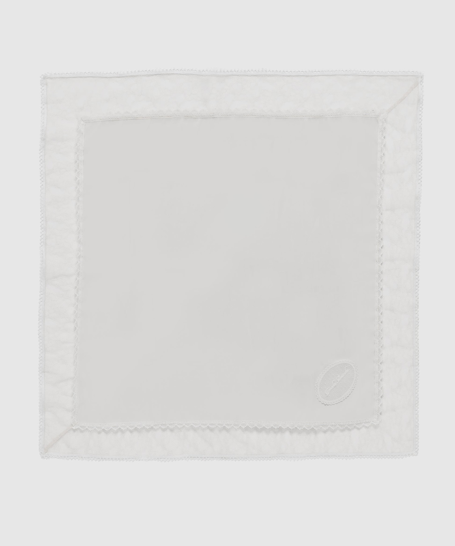 flower lace frame scarf tanakadaisuke