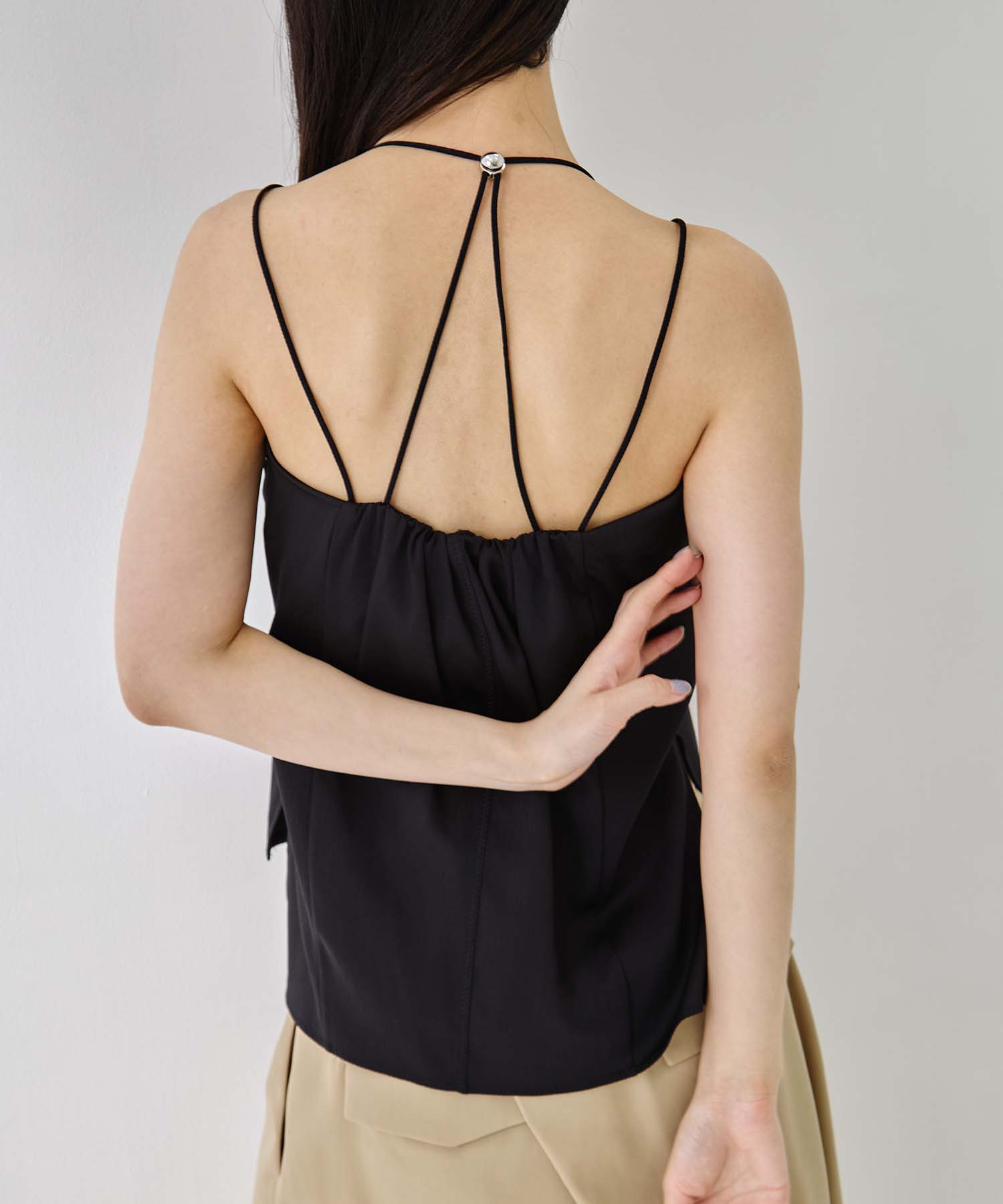 Stretch Satin Padded Camisole 