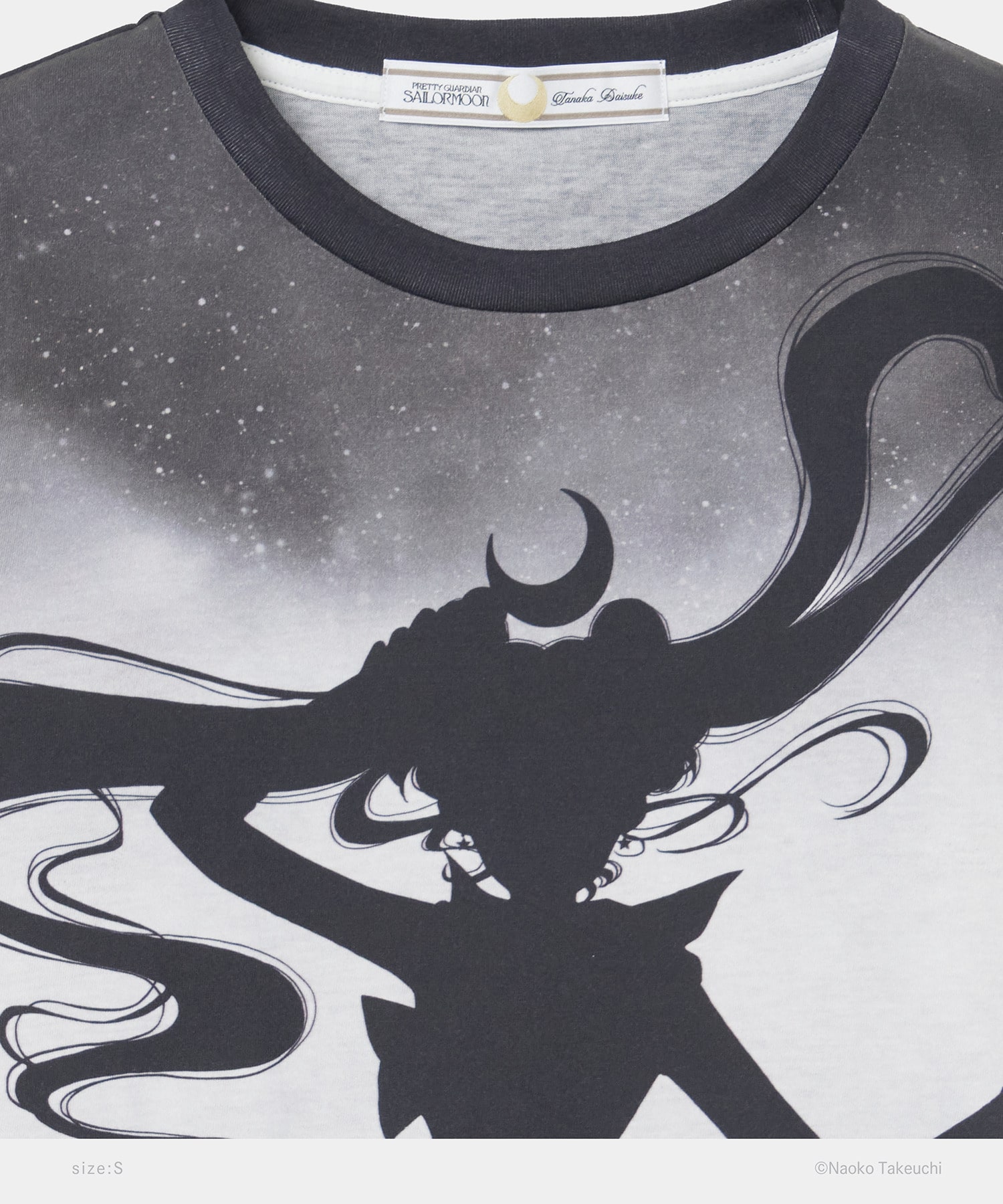 Sailor Moon silhouette T-shirt tanakadaisuke