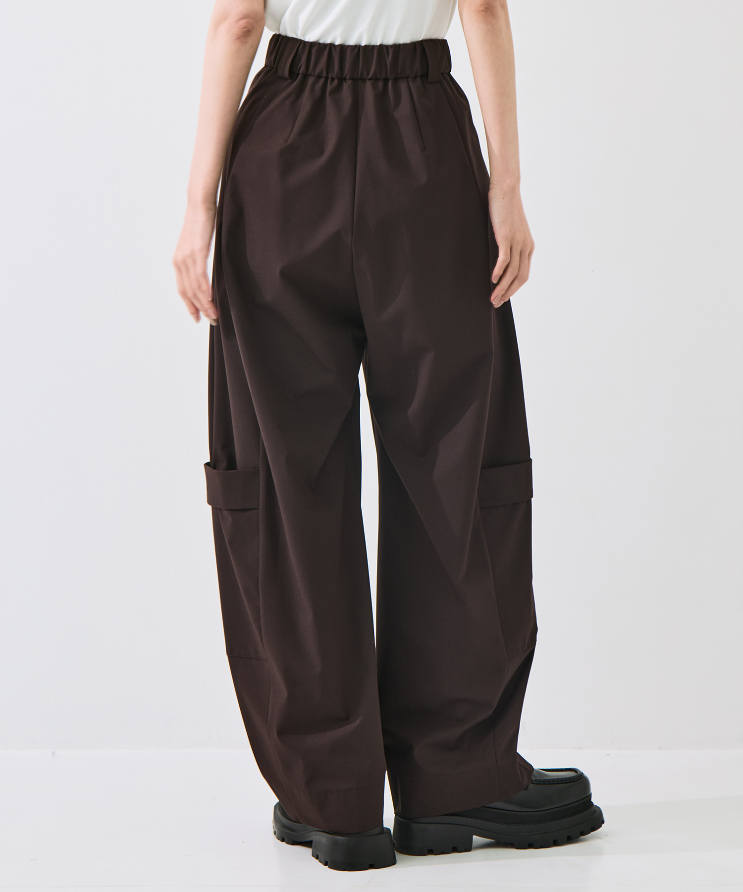 Soft Barrel Leg Flap Cargo Trousers STUDIOUS