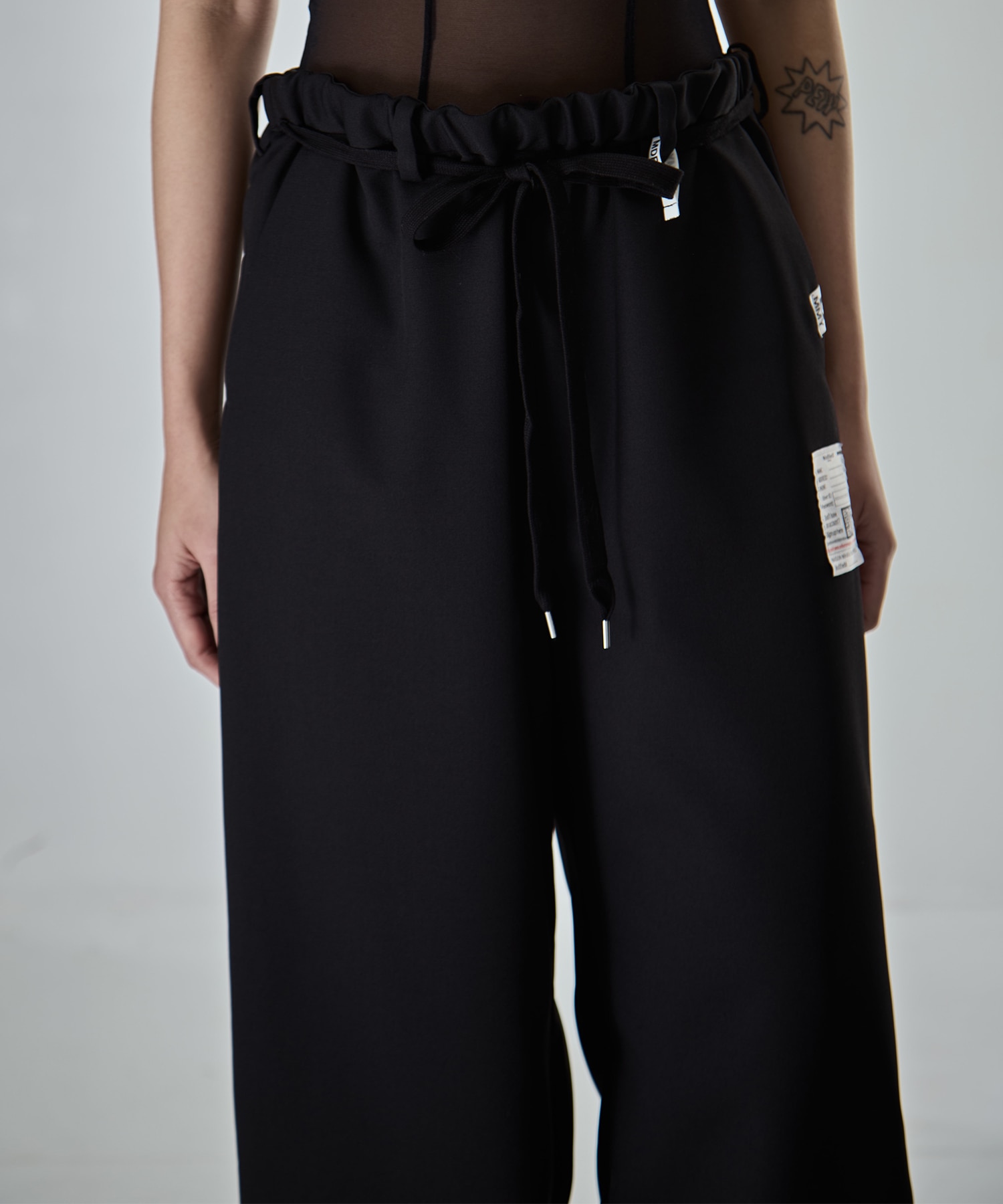 WOOLY TEXTURE EASY TROUSERS Maison MIHARA YASUHIRO