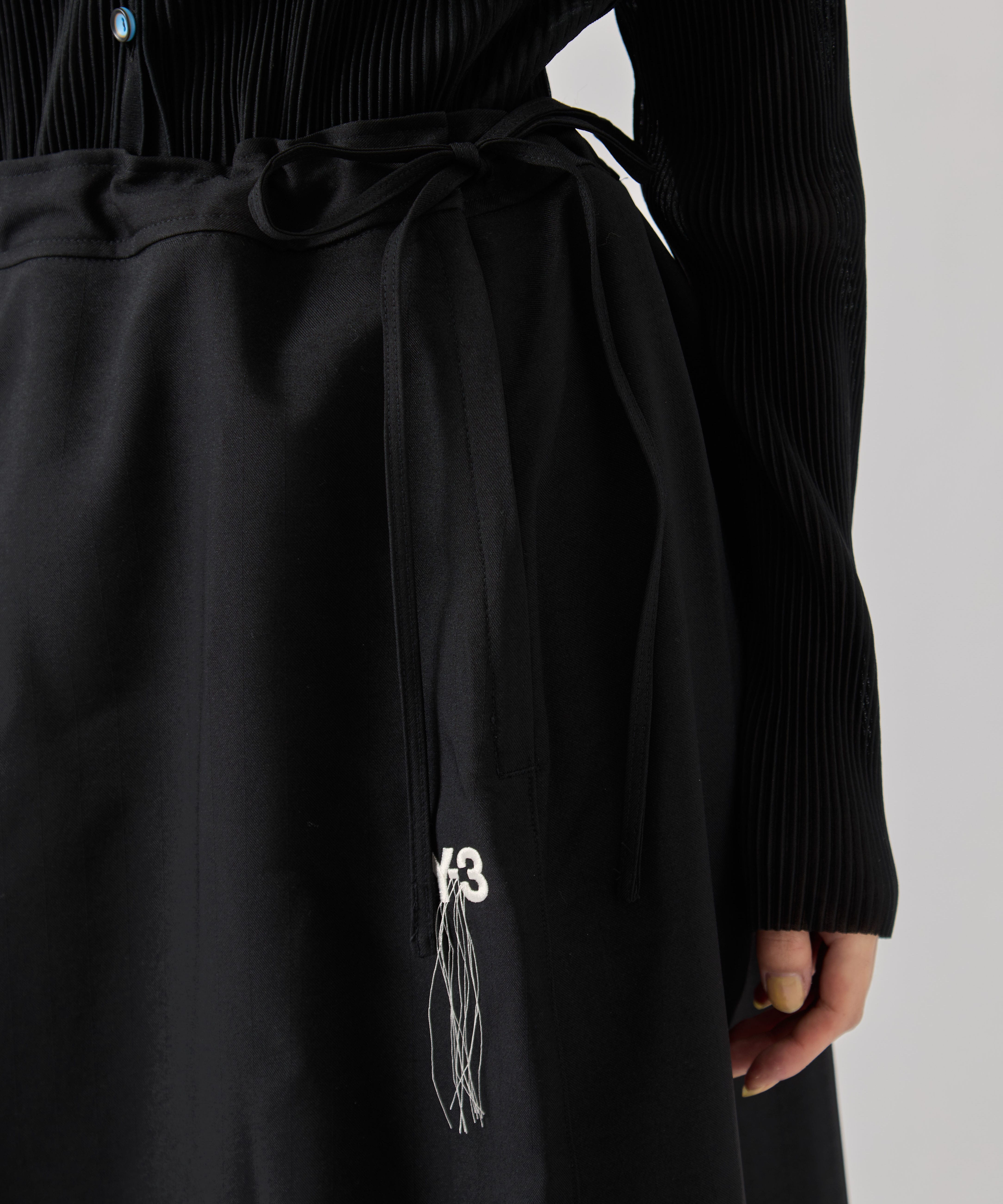 Y3-S26-0000-207/W_SU RC 3S SKIRT BLACK(ロングSK) Y-3