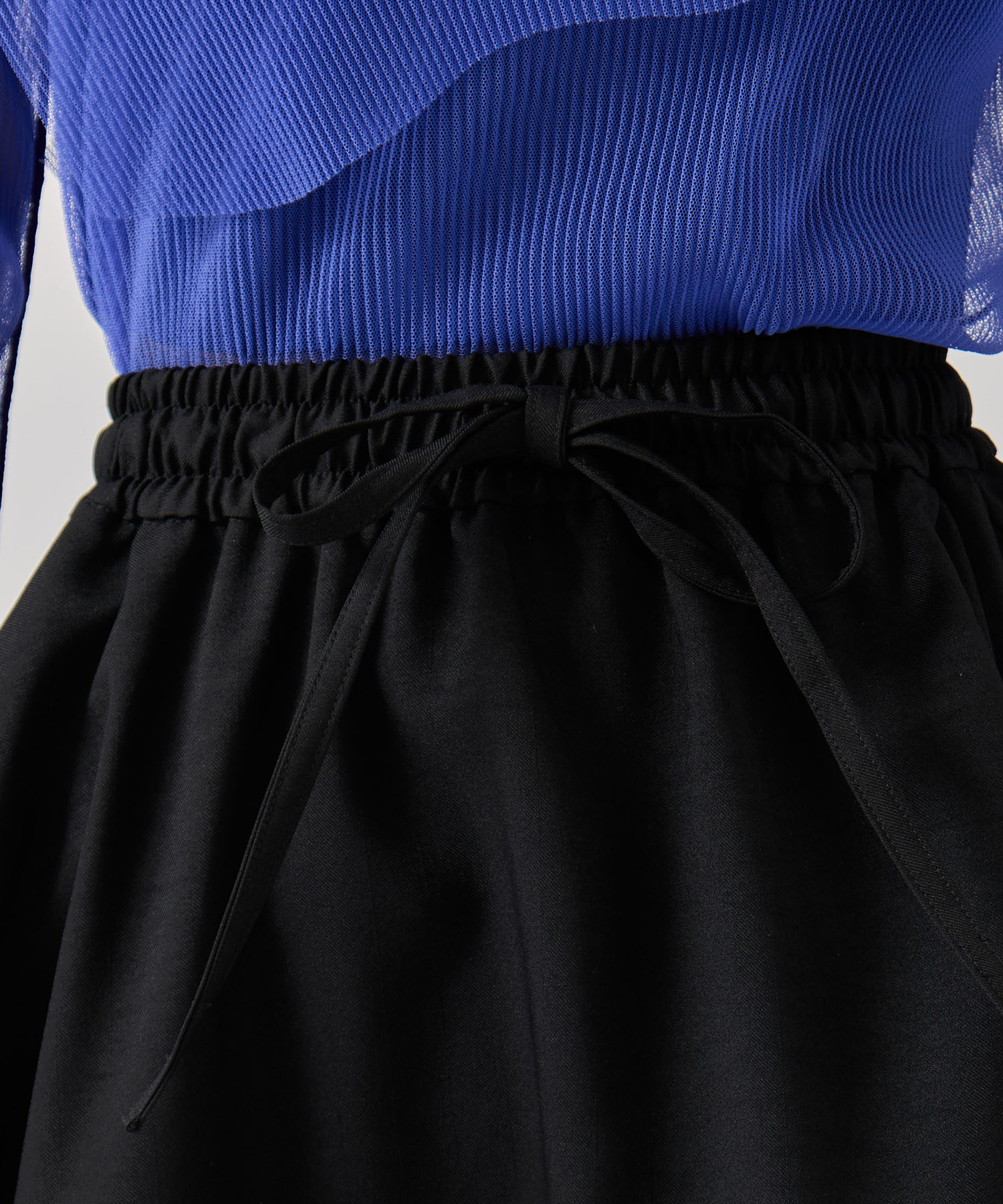 Y3-S26-0000-205/W_SU SKIRT BLACK(バルーンSK) Y-3