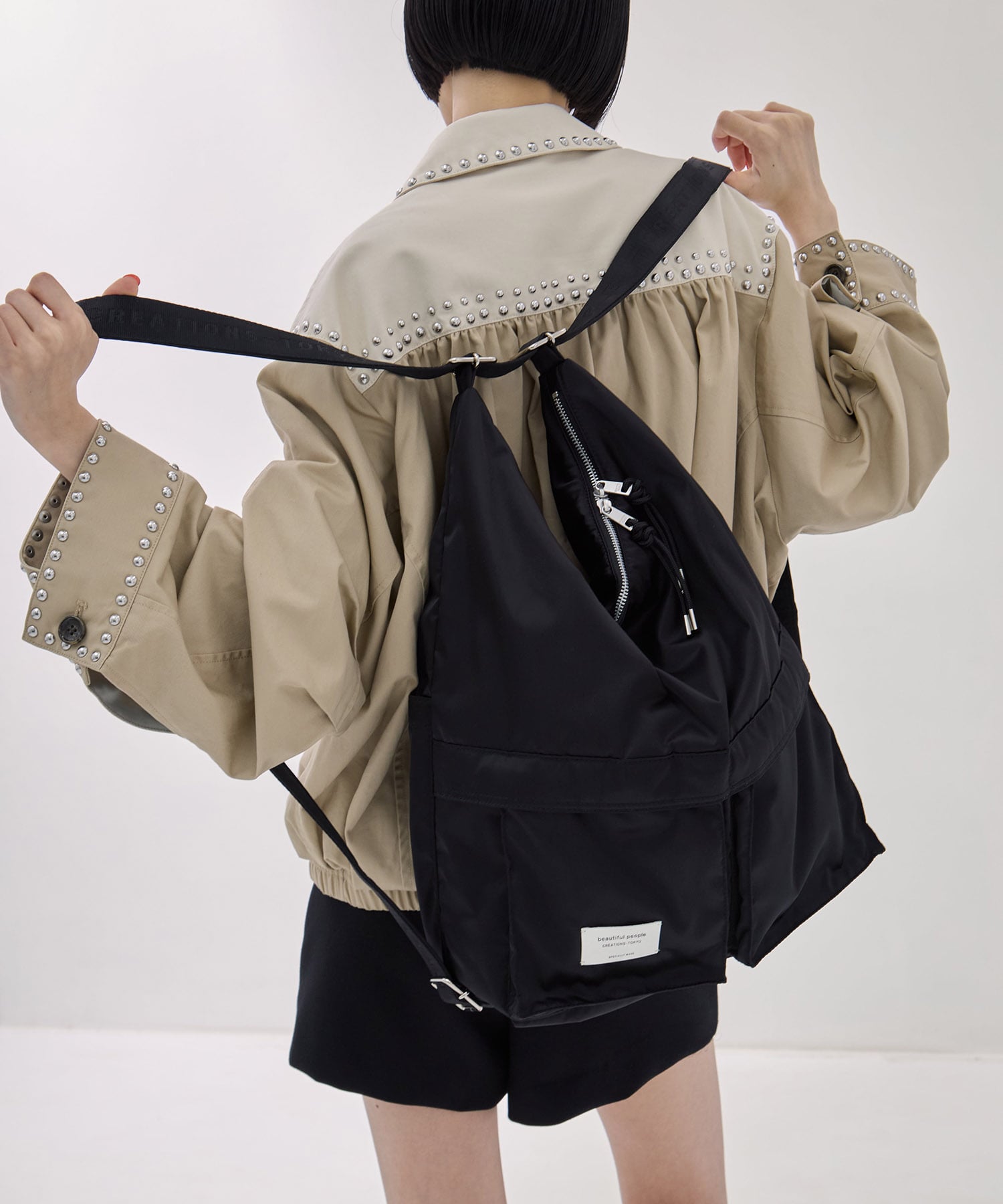 別注nylon 3WAY shoulder bag beautiful people