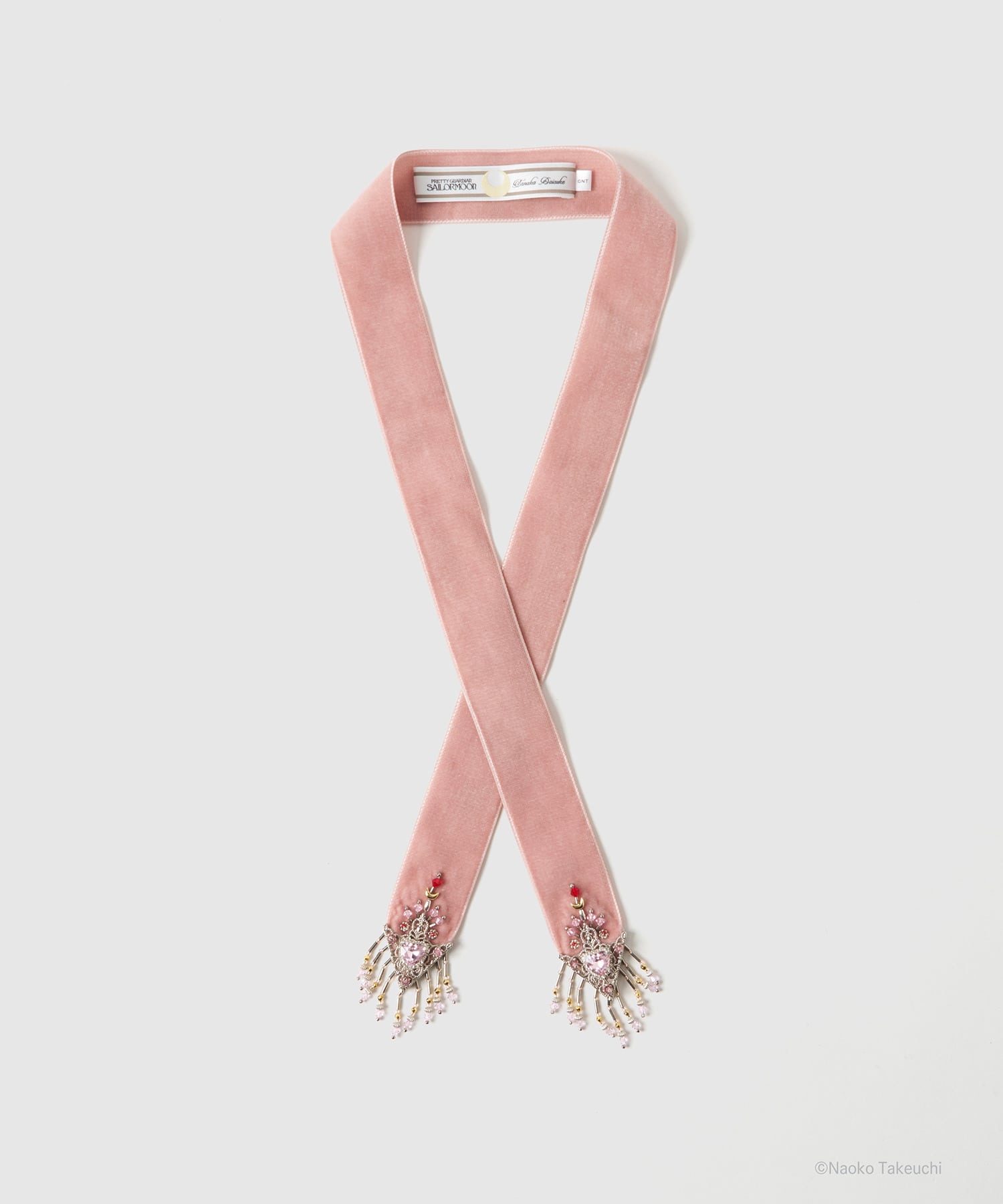 Sailor Chibi Moon crystal silver tip velvet long ribbon tanakadaisuke