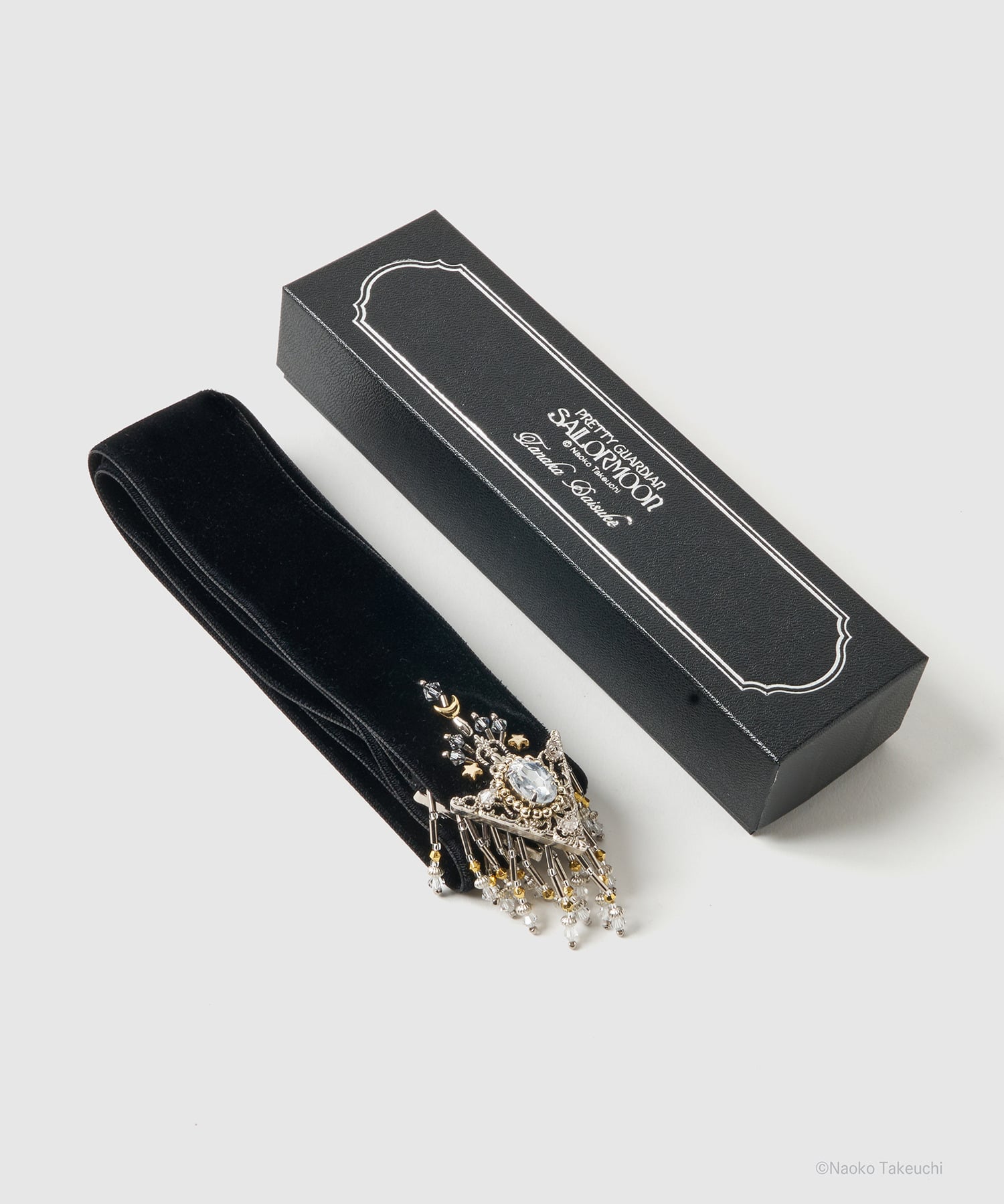 Sailor Moon crystal silver tip velvet long ribbon tanakadaisuke