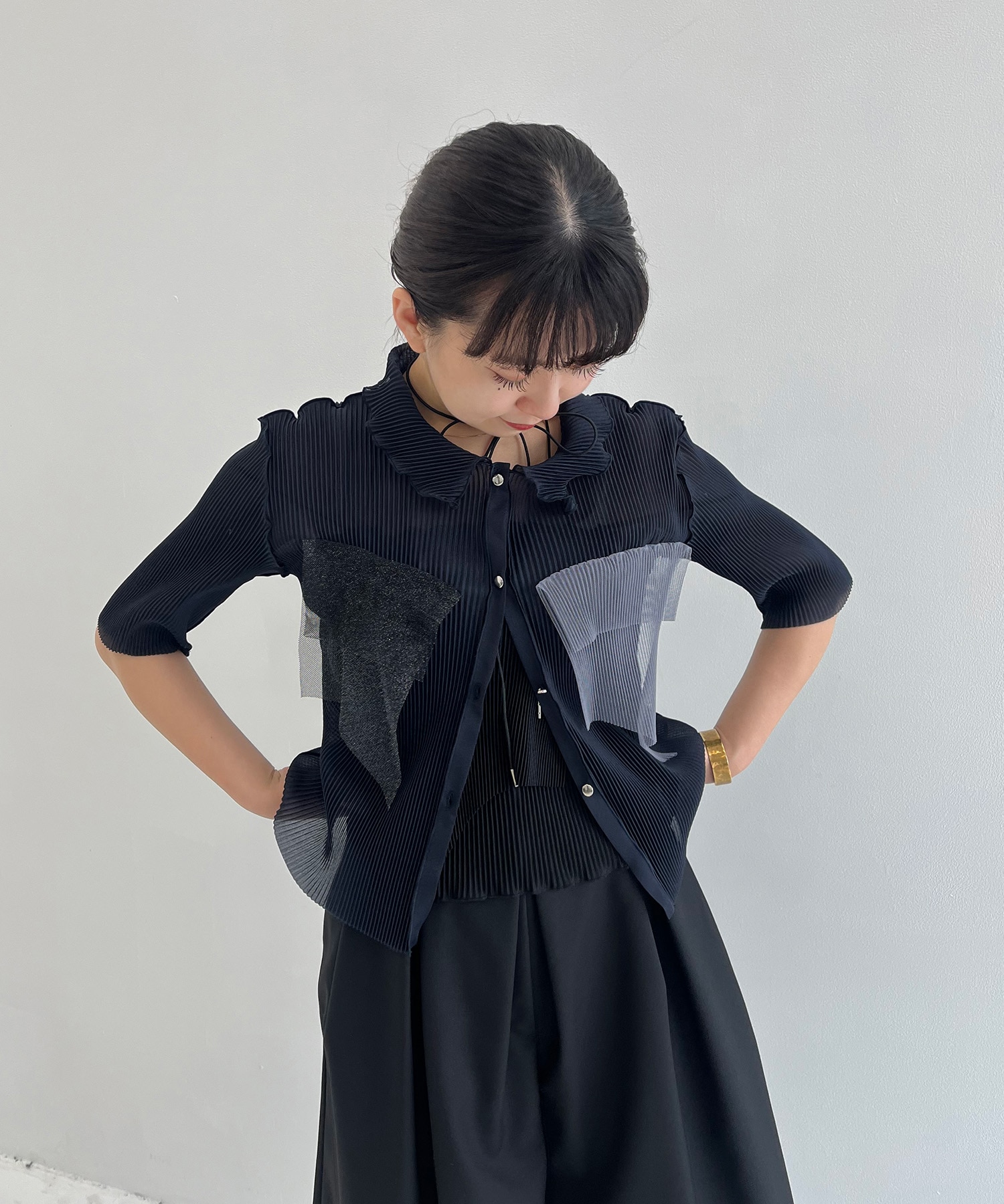 別注　シアーラメポロトップス kotohayokozawa