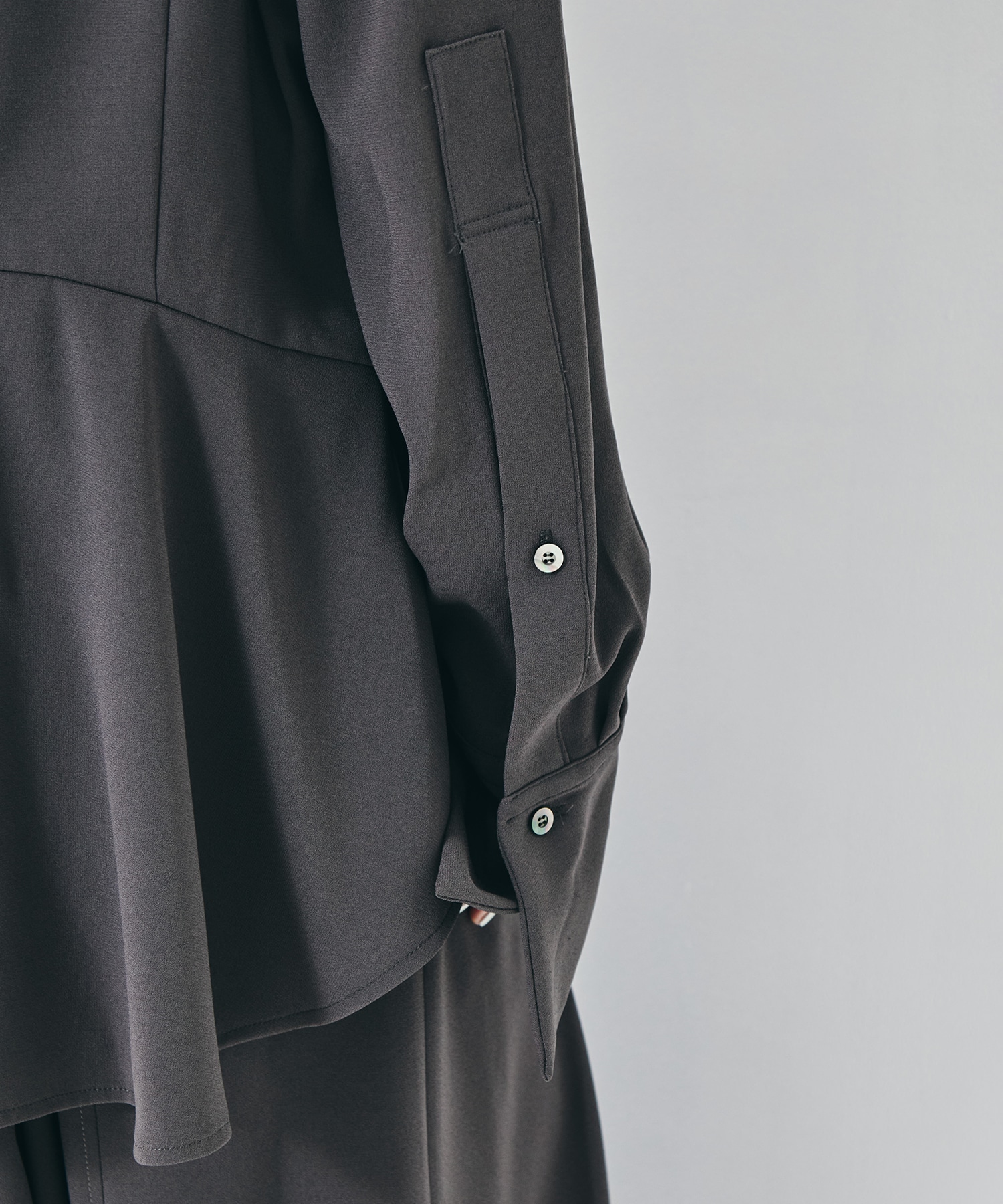 Peplum Hem Shirt UJOH