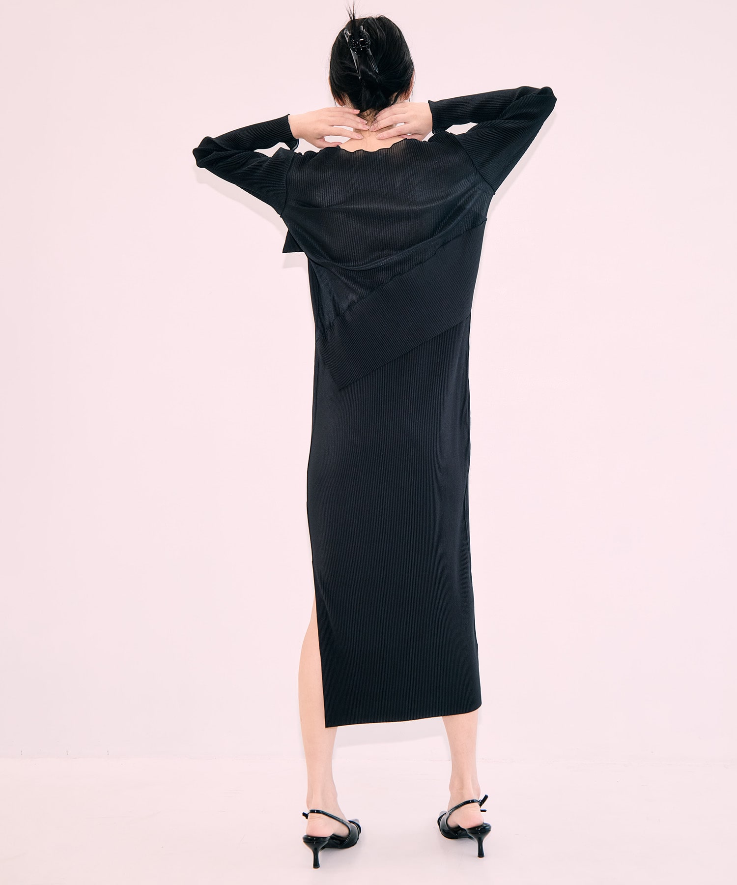 別注 SHEER DOCKING DRESS kotohayokozawa