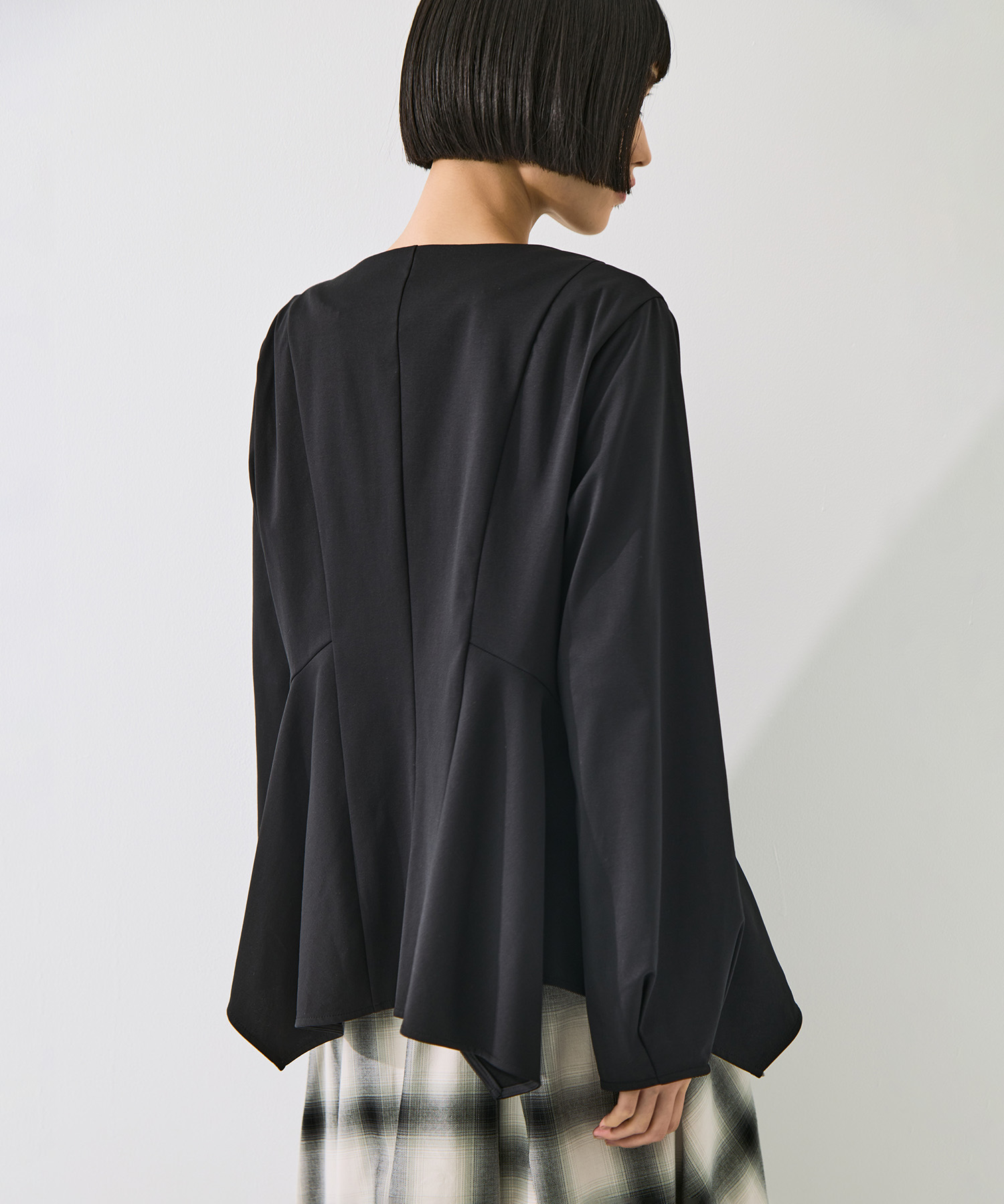 Form Peplum Tops STUDIOUS