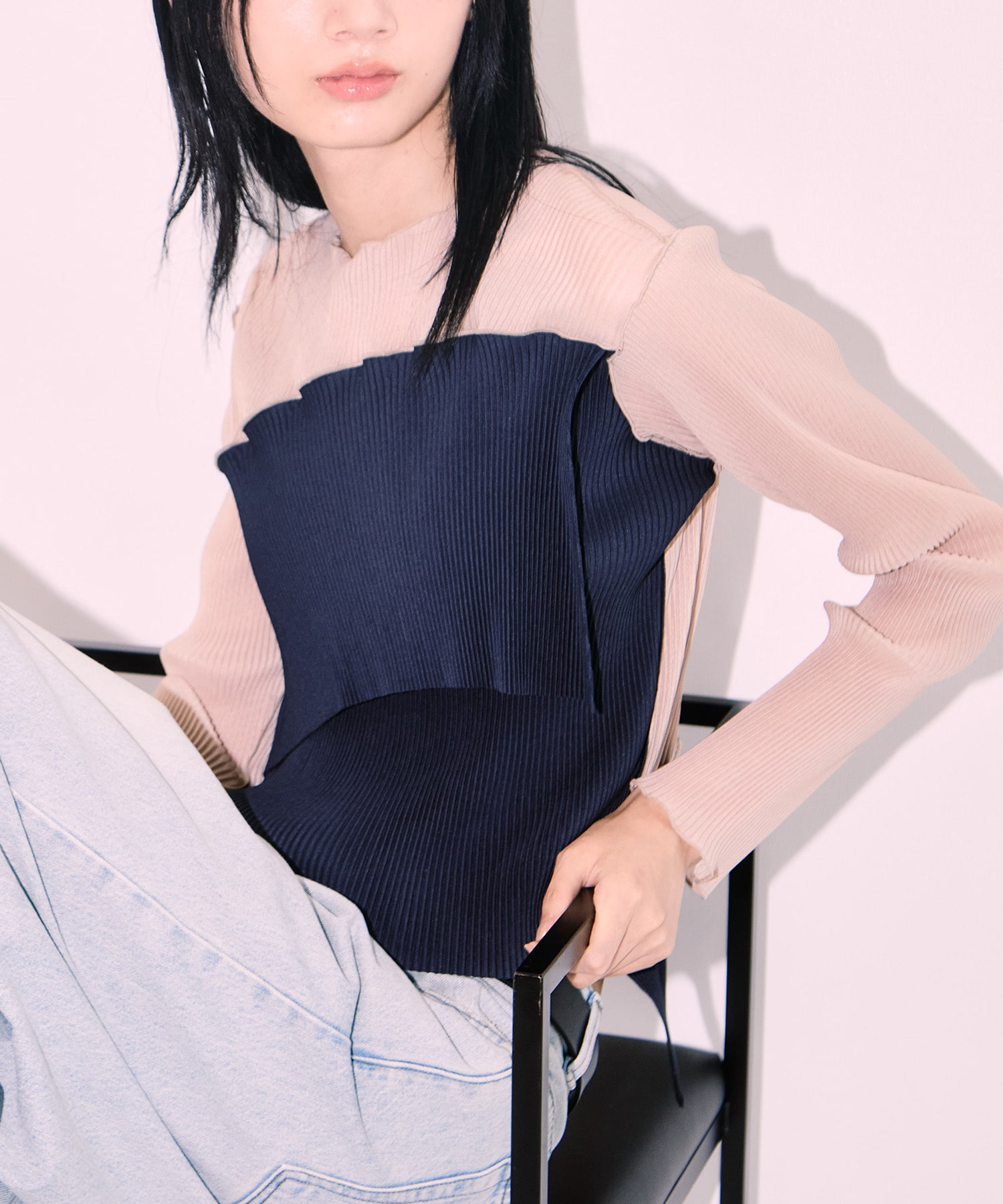 別注 SHEER DOCKING CREW TOPS kotohayokozawa