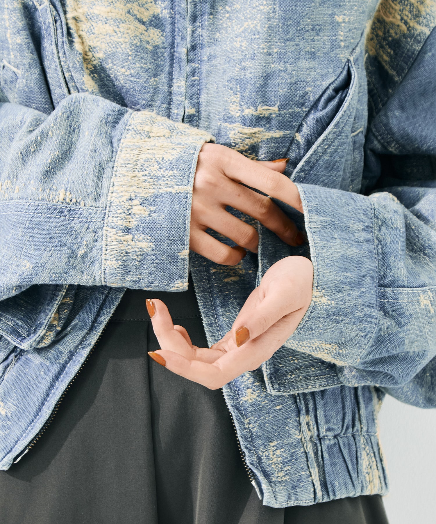 DENIM BLOUSON TAAKK