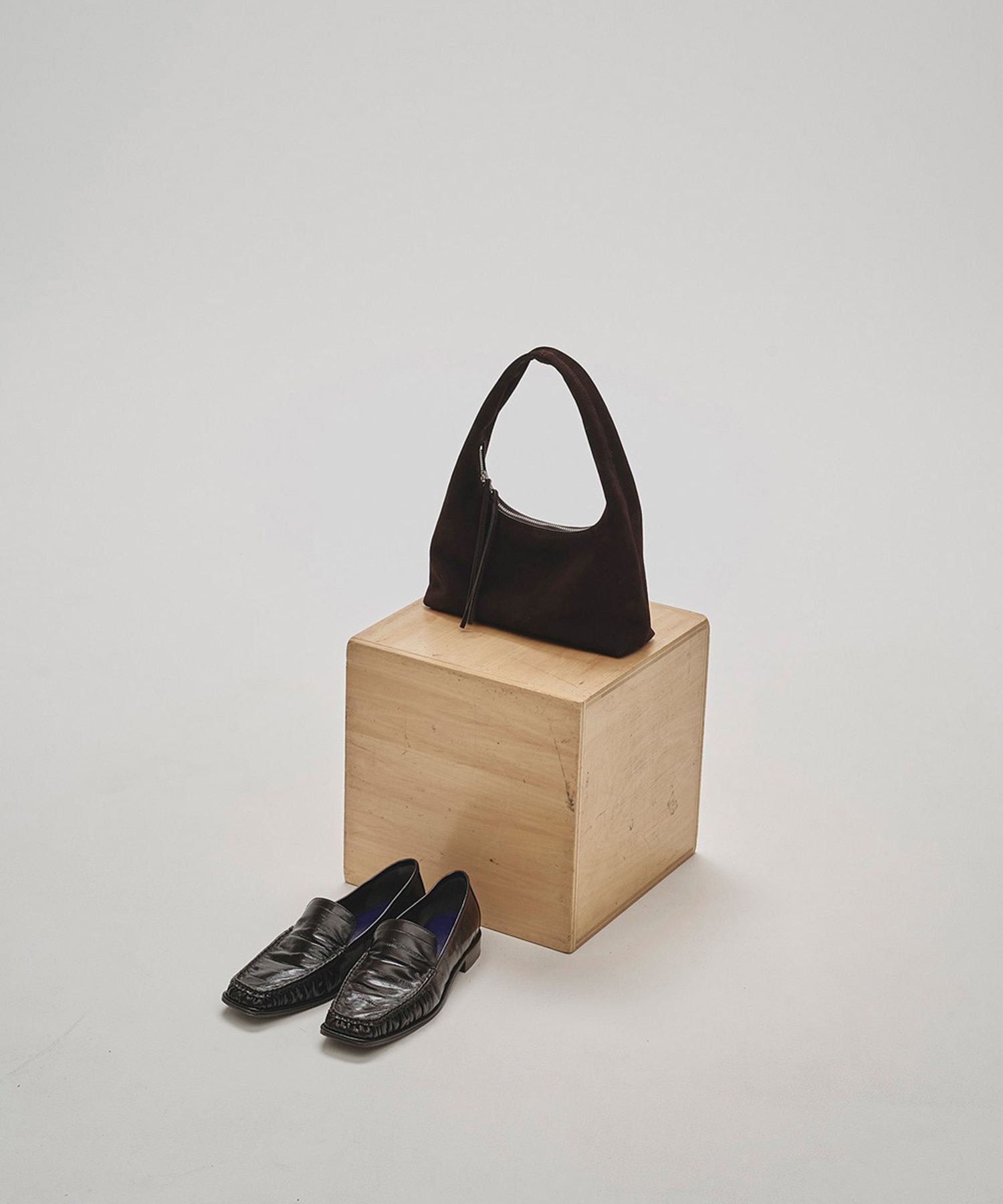Squaretoe Gather Loafers TODAYFUL