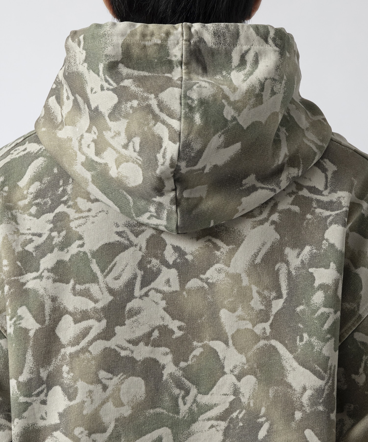 別注 Carne Camo ZIP HOODY carne bollente