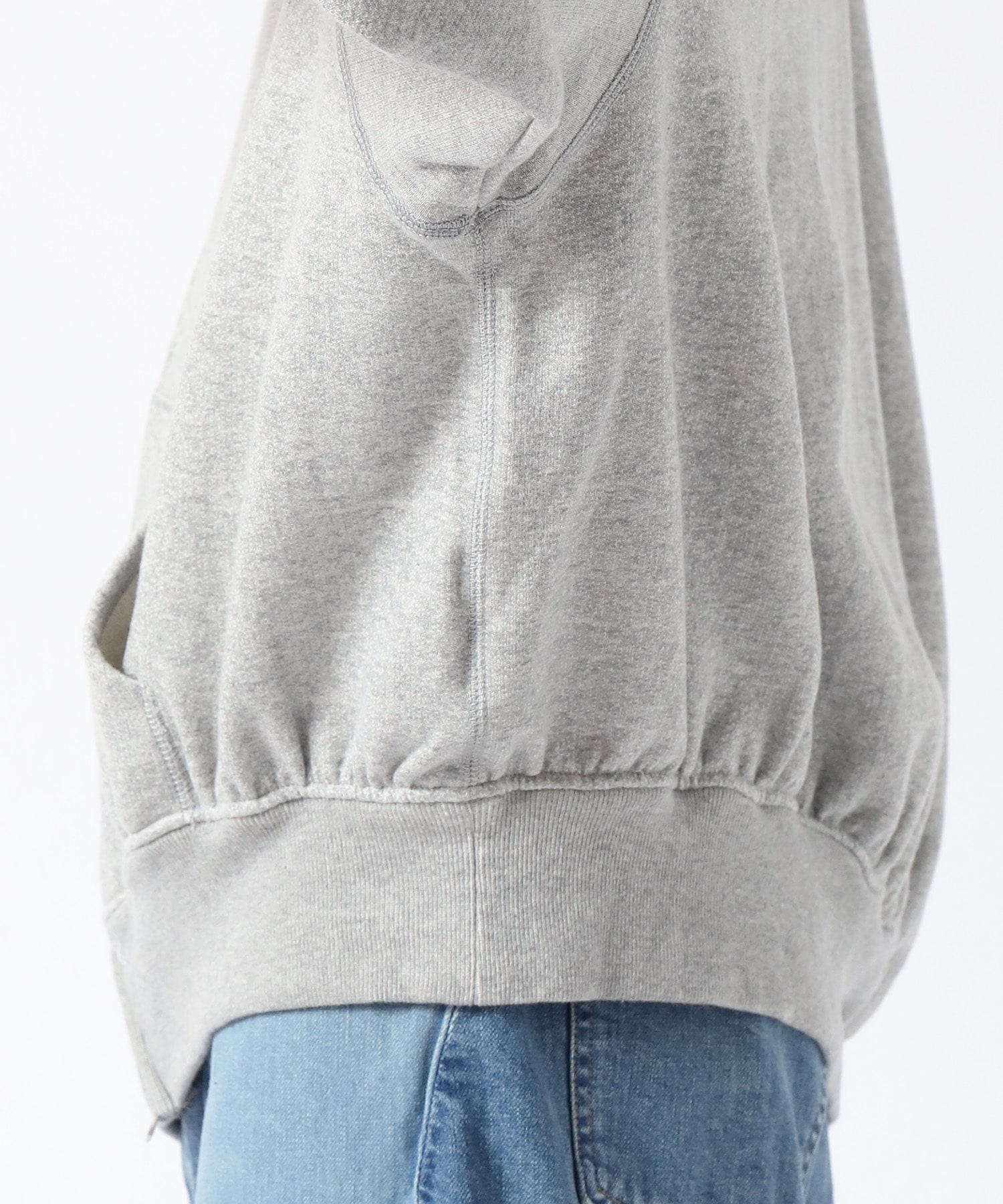 Asymmetry Zip Hoodie INSCRIRE