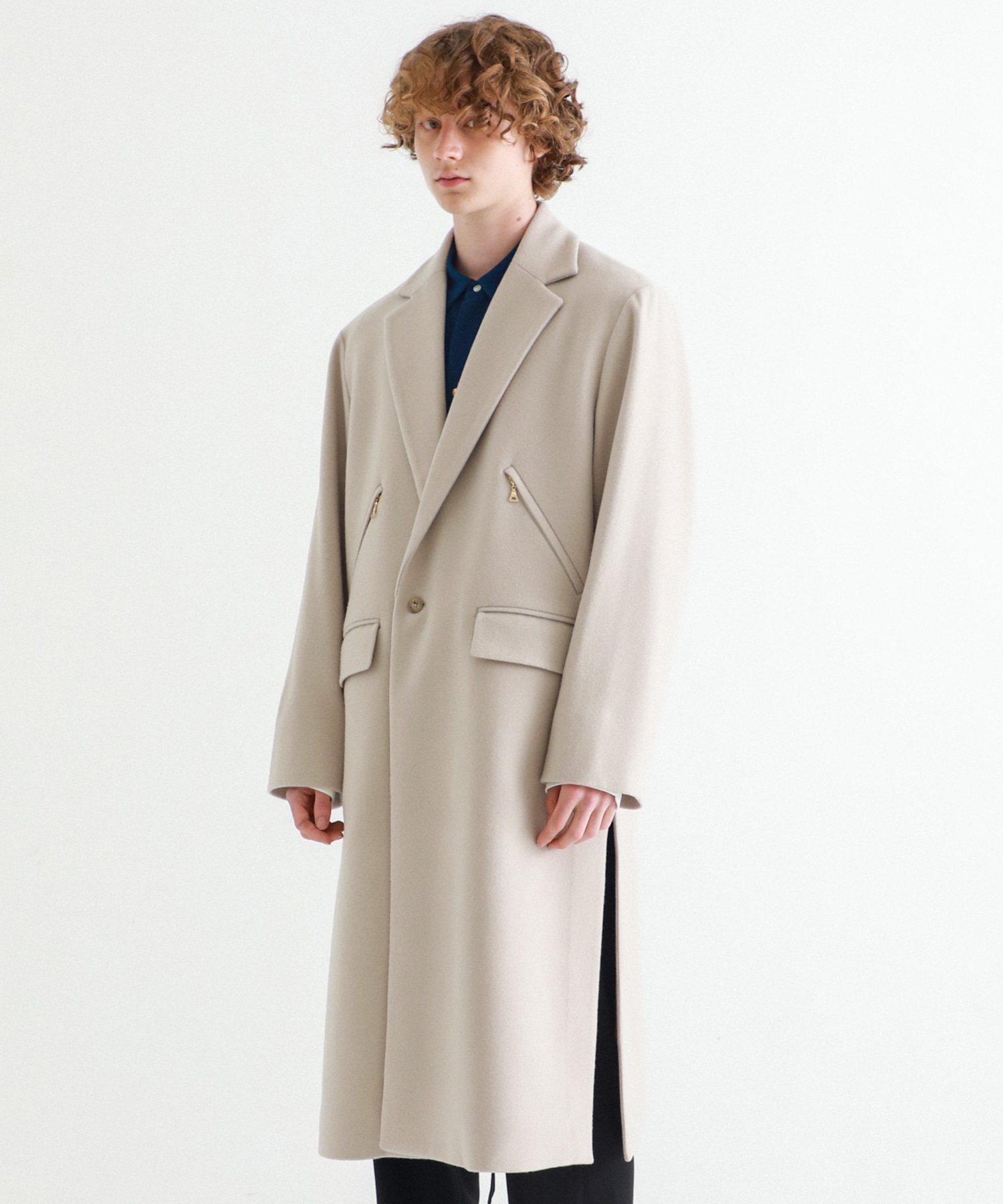 SINGLE CHESTER COAT|CULLNI(クルニ)