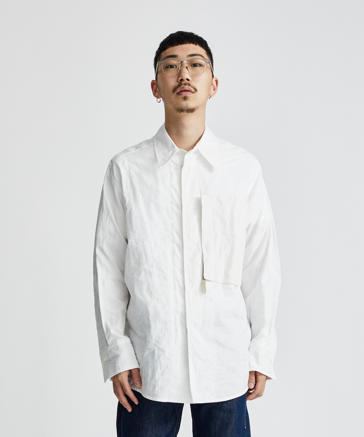 STRATUM QUILTED HOOK FRONT SHIRT