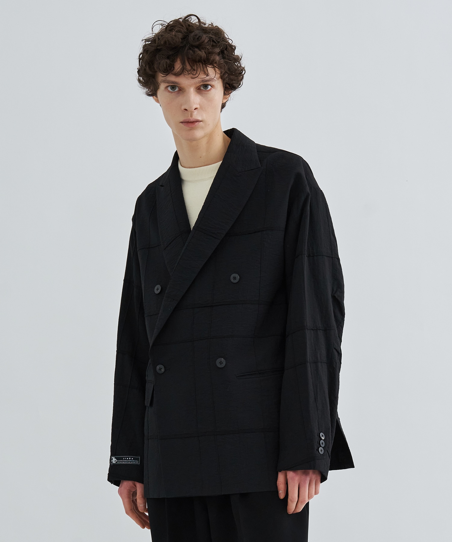 jieda 2020ss DOUBLE TAILORED JACKET | hartwellspremium.com