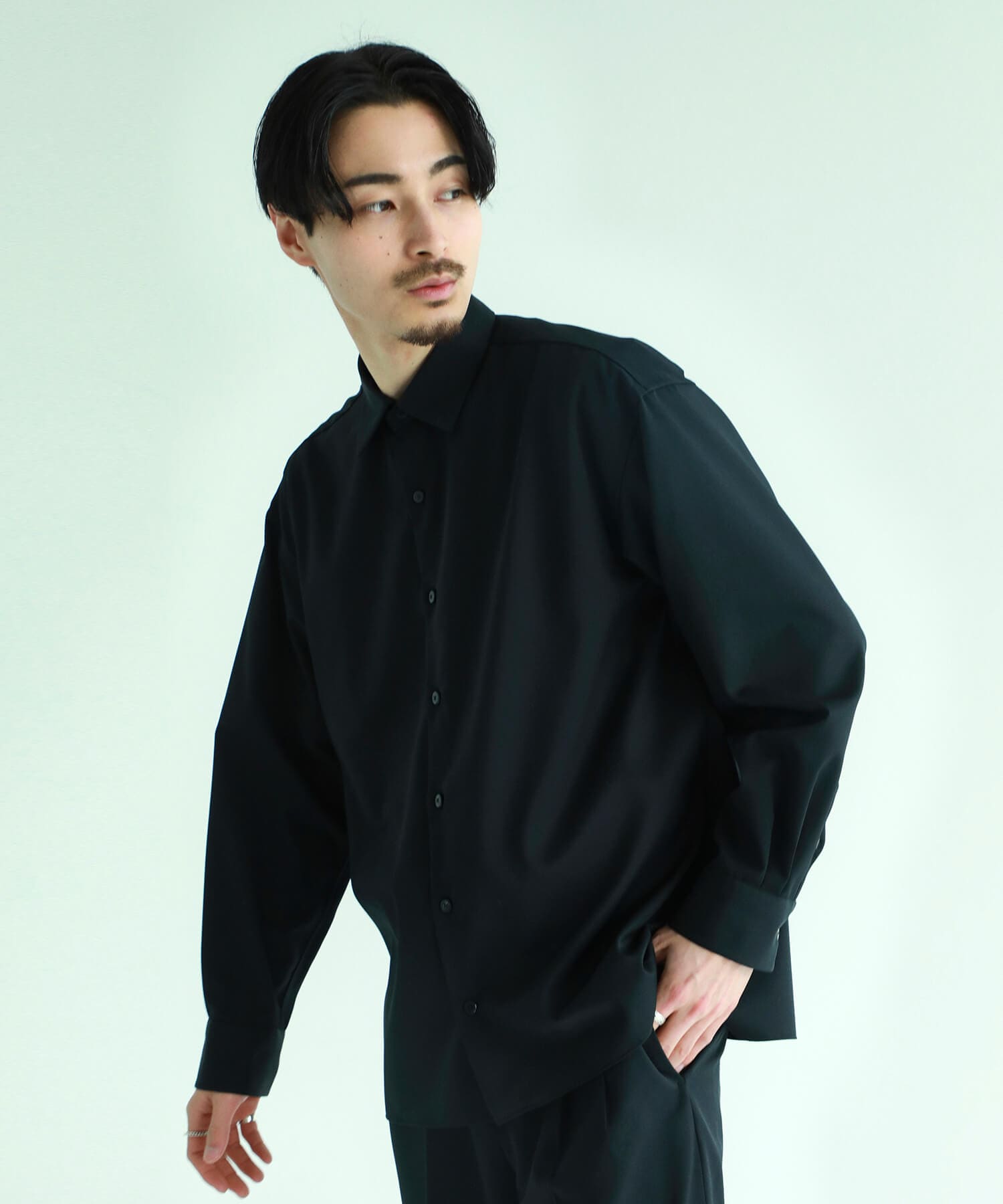 TWO SIDED L/S SHIRT BESPOKE TOKYO