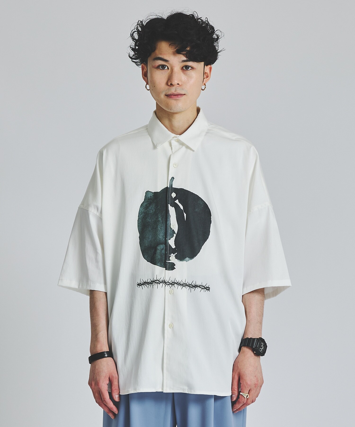 ABSTRACT APPLE S/S SHIRTS