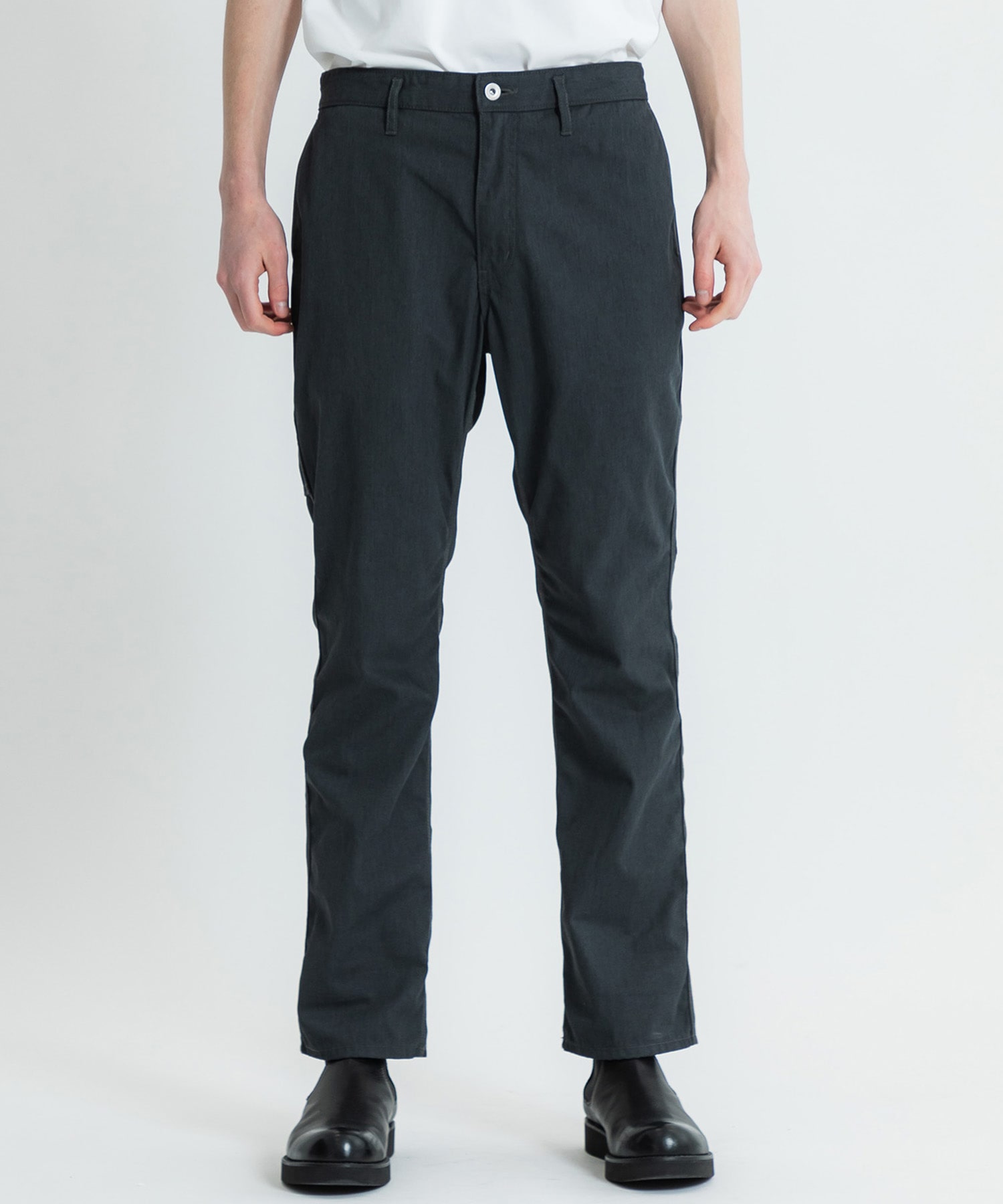 RANCHER PANTS 03 HIGH TWIST T/C GABARDINE(1 DARK GREY): nonnative