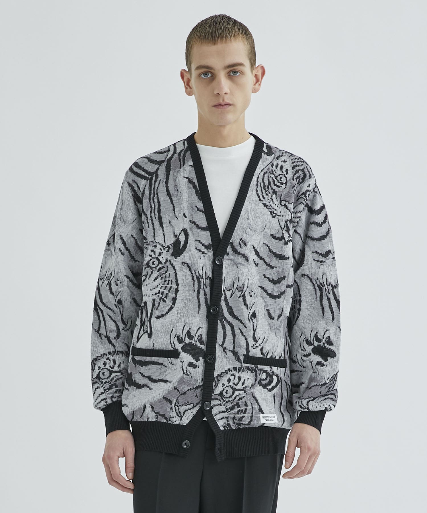 TIM LEHI / JACQUARD CARDIGAN ( TYPE-1 ) | hartwellspremium.com