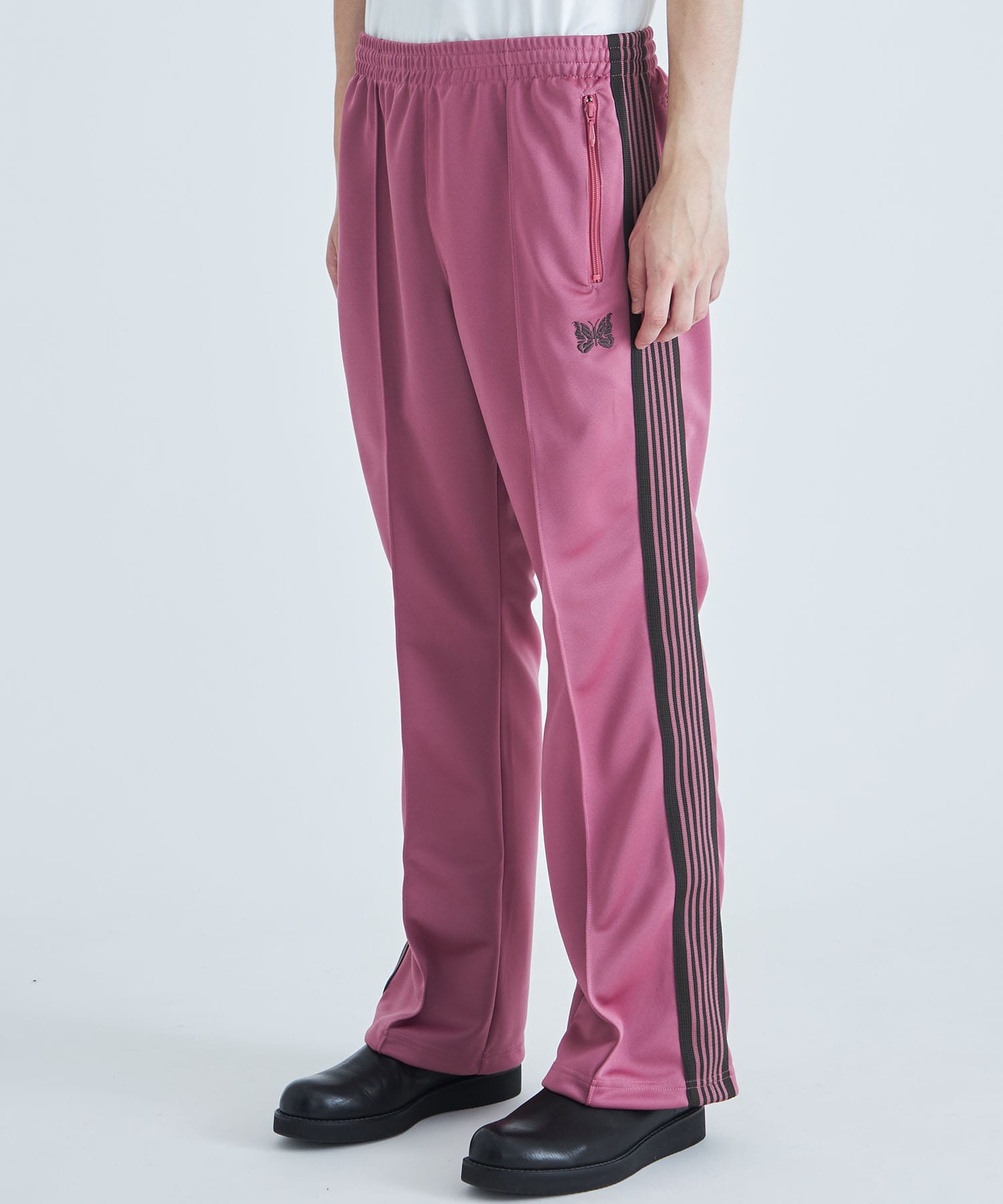 Boot-Cut Track Pant - Poly Smooth