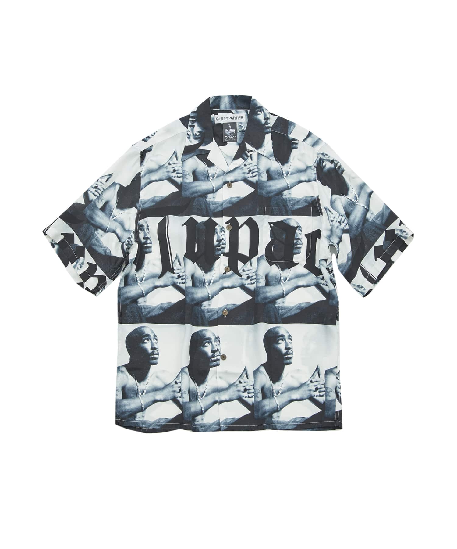 TUPAC / S/S HAWAIIAN SHIRT ( TYPE-2 )