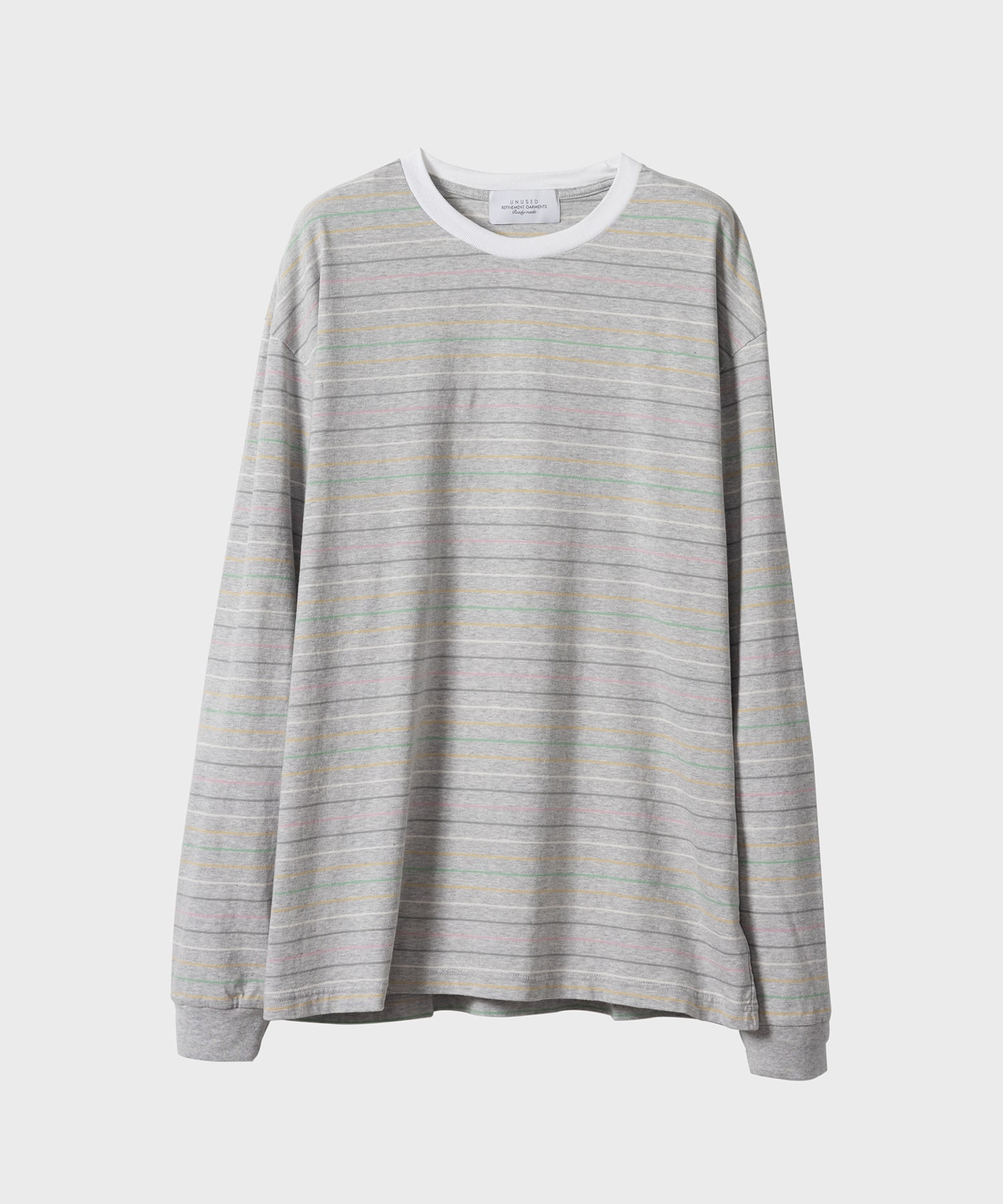 新品 everyone border long sleeve t-shirt