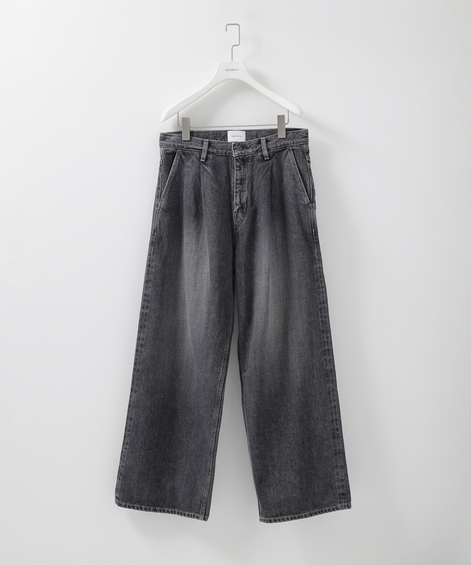 Selvedge wide jeans - Vintage wash