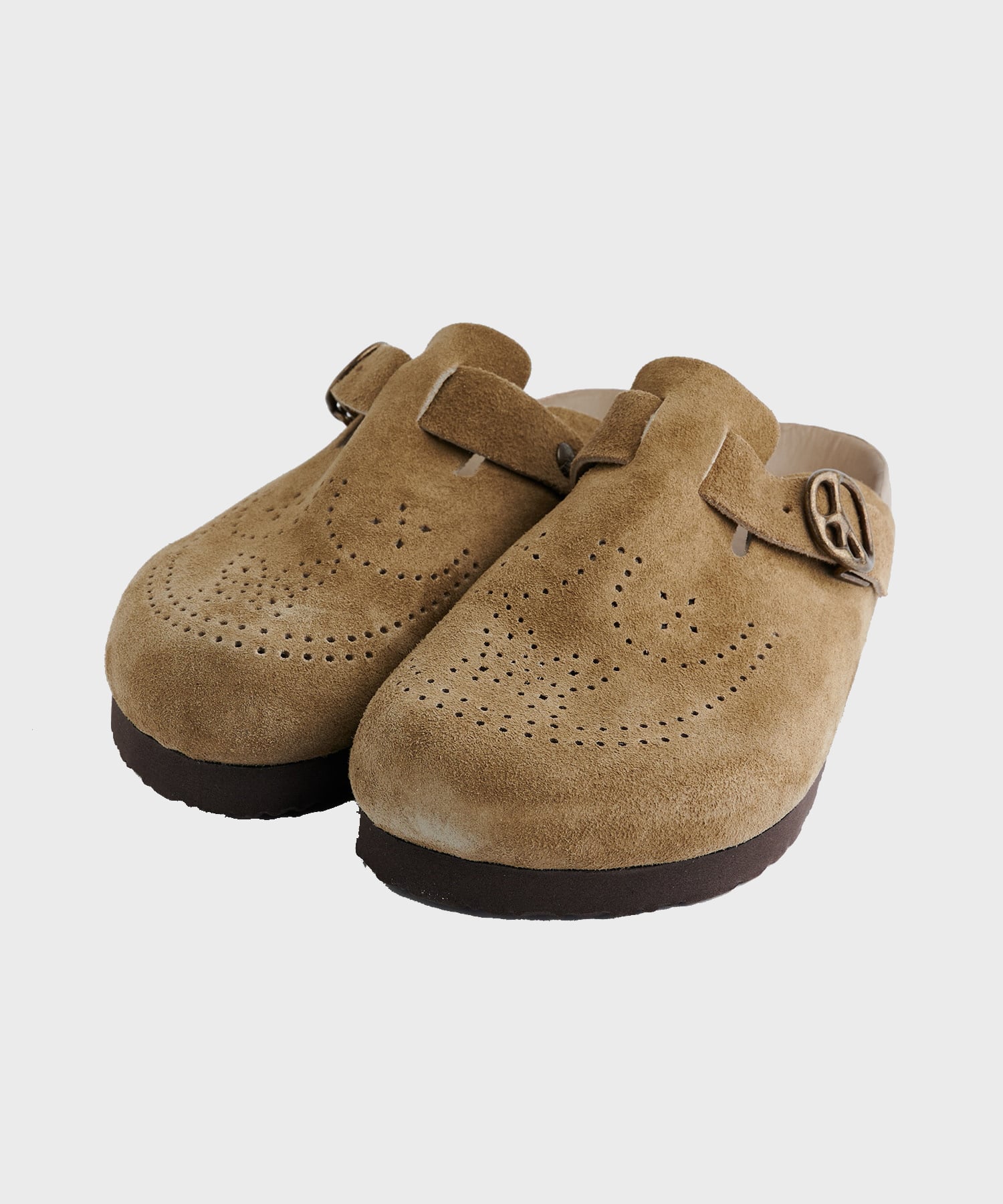 Clog Sandal - Suede Lthr | NEEDLES