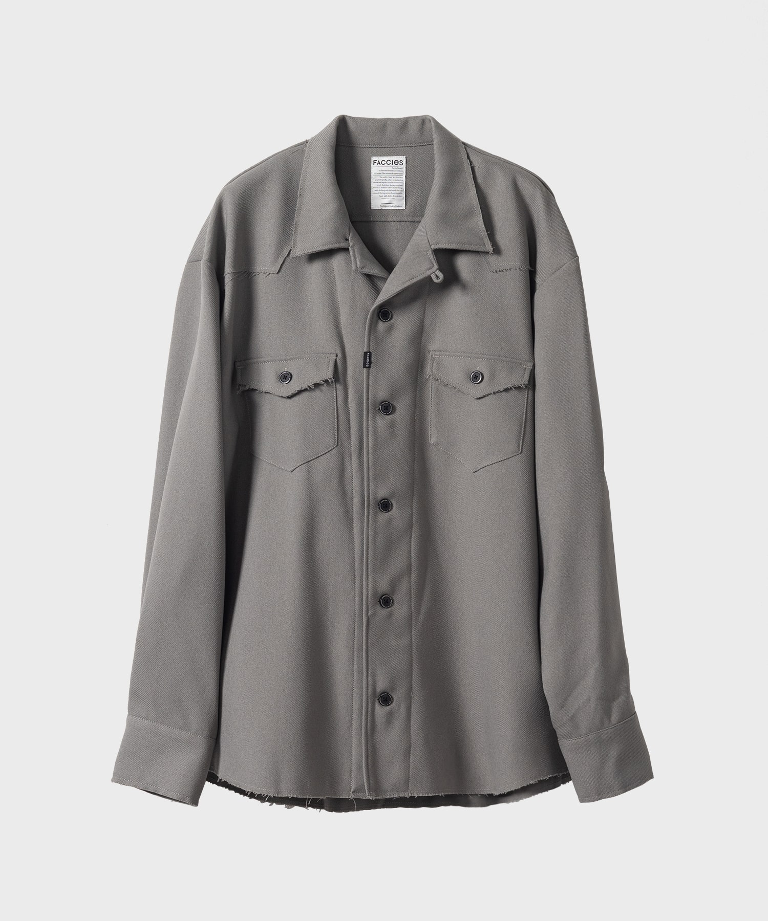 Woolly Western Twill Shirt｜FACCIES