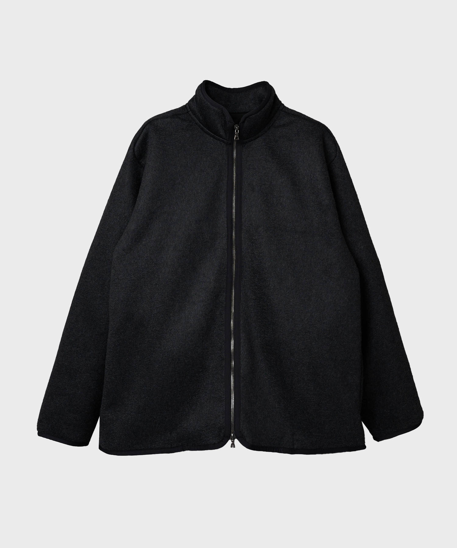 Pe/Silk Fleece ZIP jacket｜blurhms