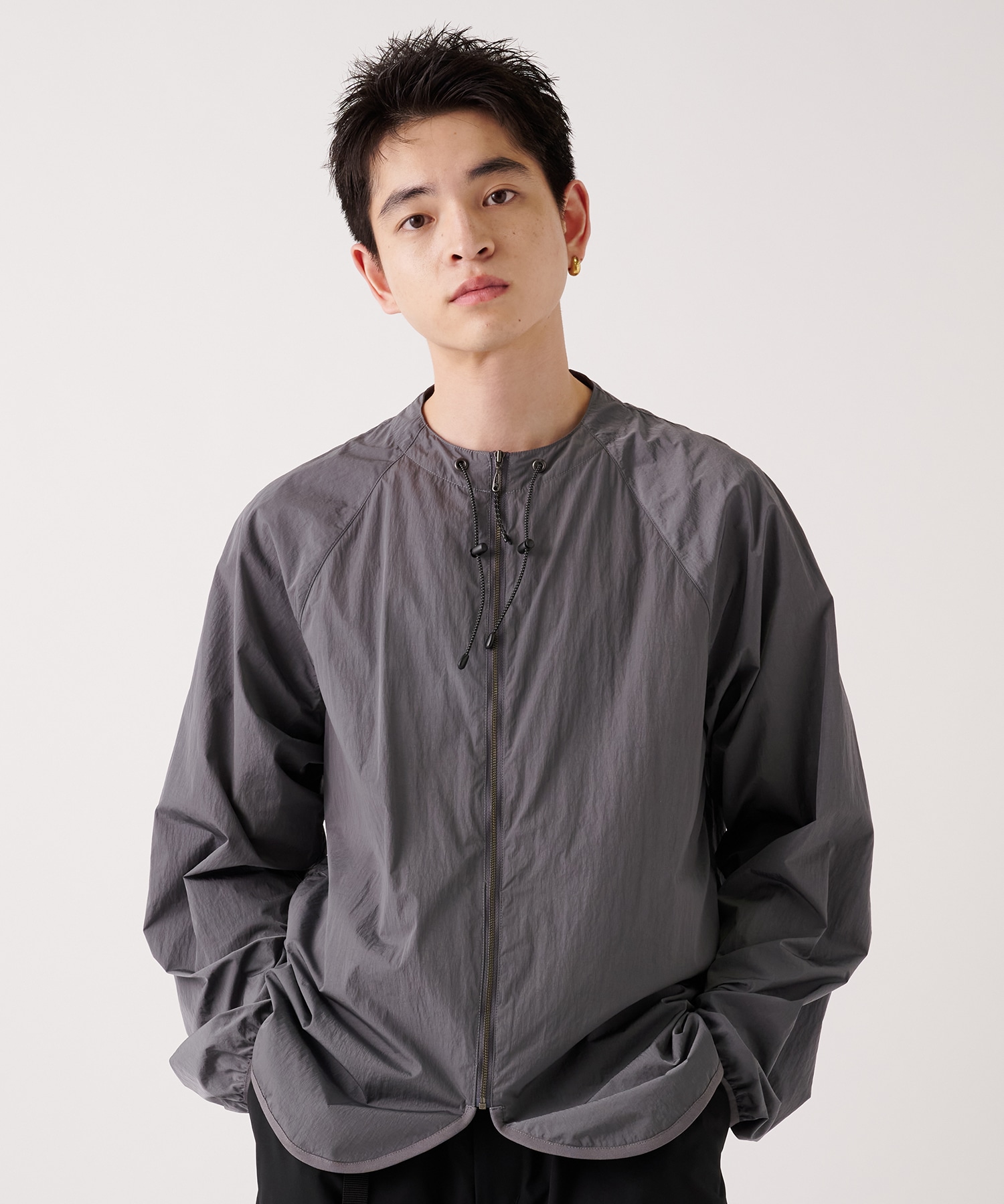 NYLON ZIP SHIRT OL