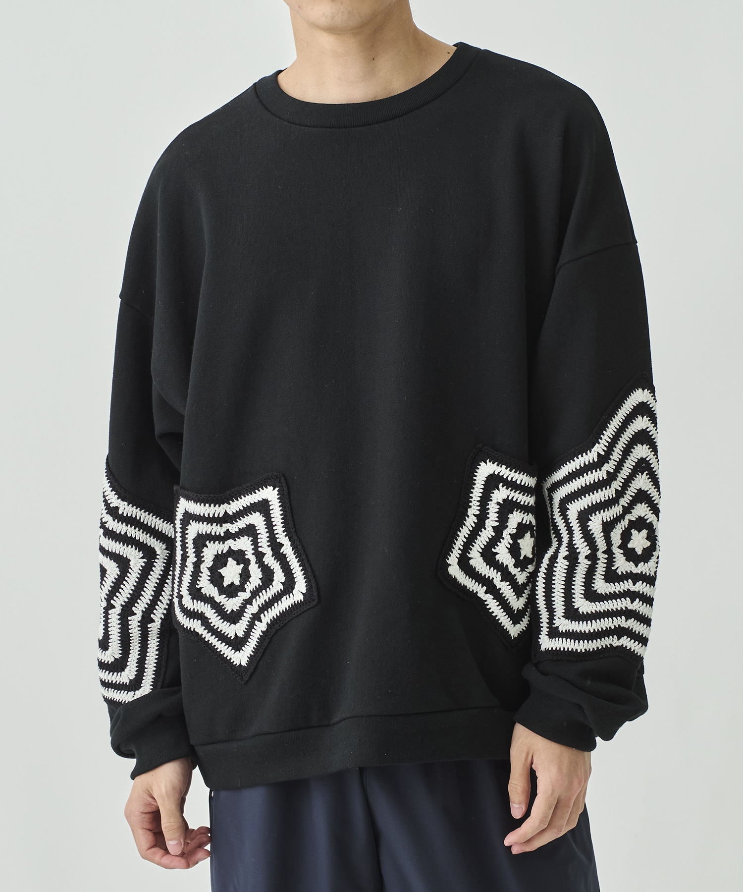 STAR CROCHET SWEAT DISCOVERED